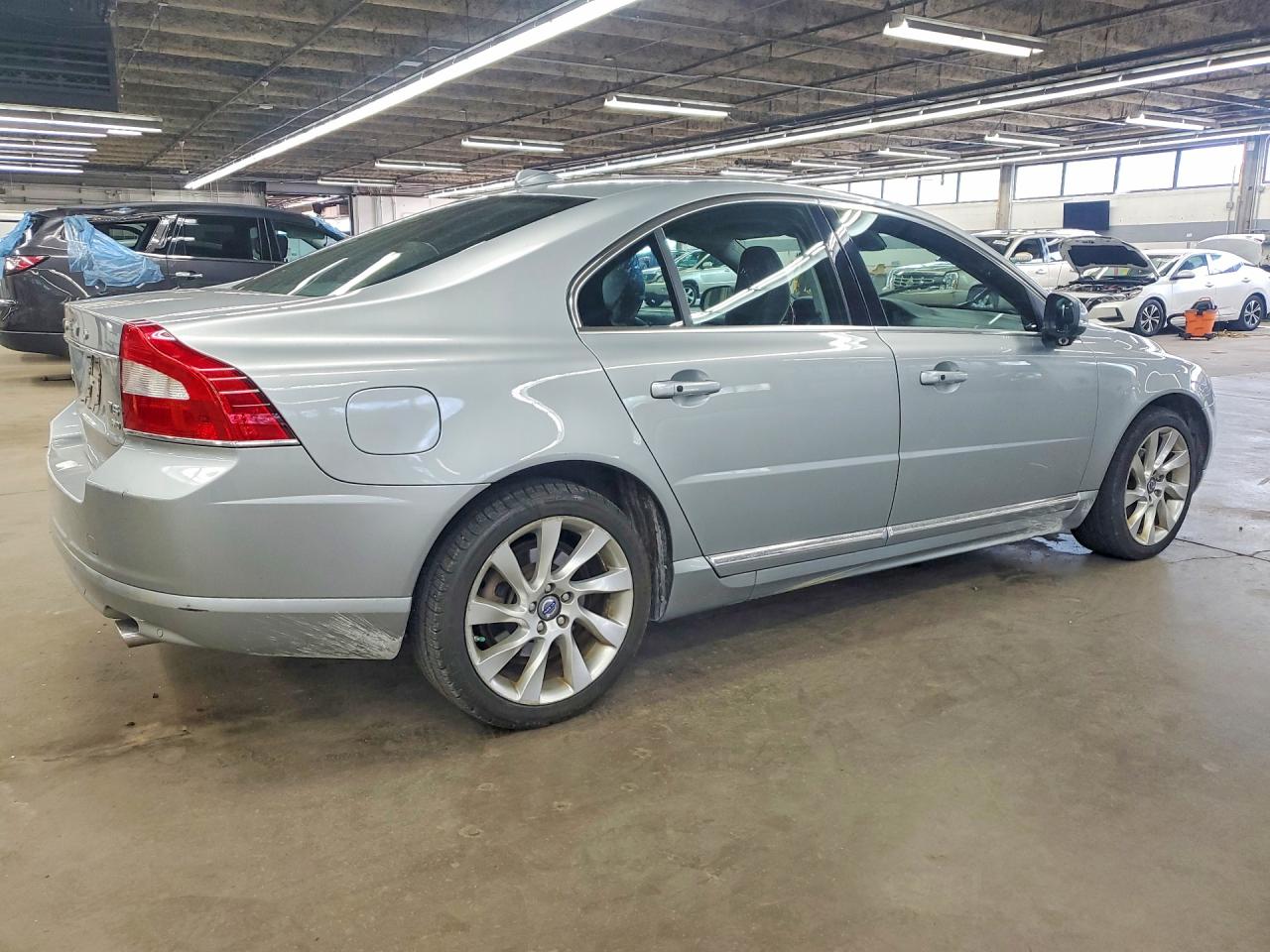 2012 Volvo S80 T6 Silver vin: YV1902AH0C1152960