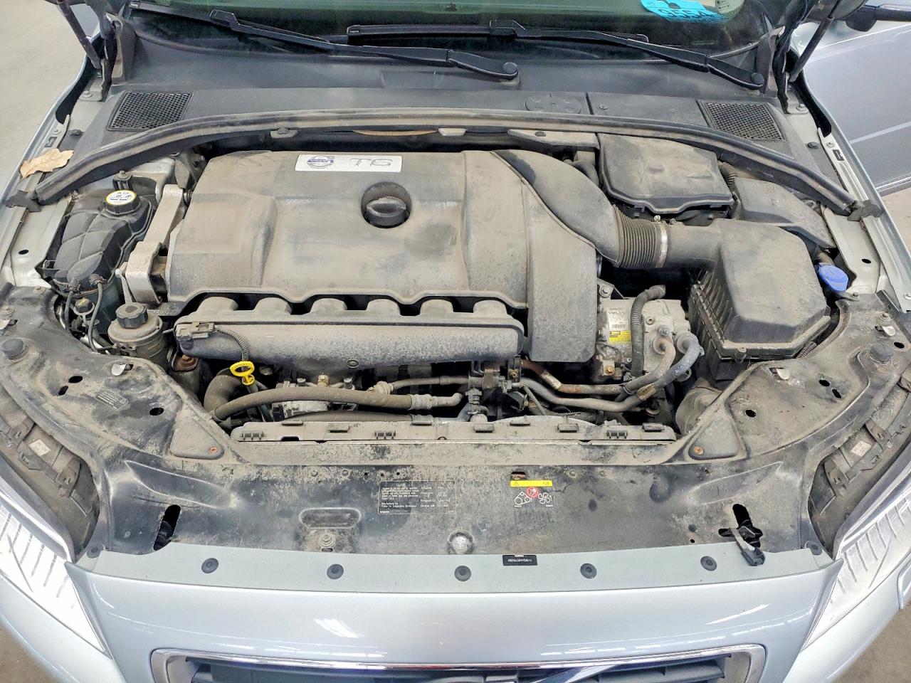 2012 Volvo S80 T6 Silver vin: YV1902AH0C1152960