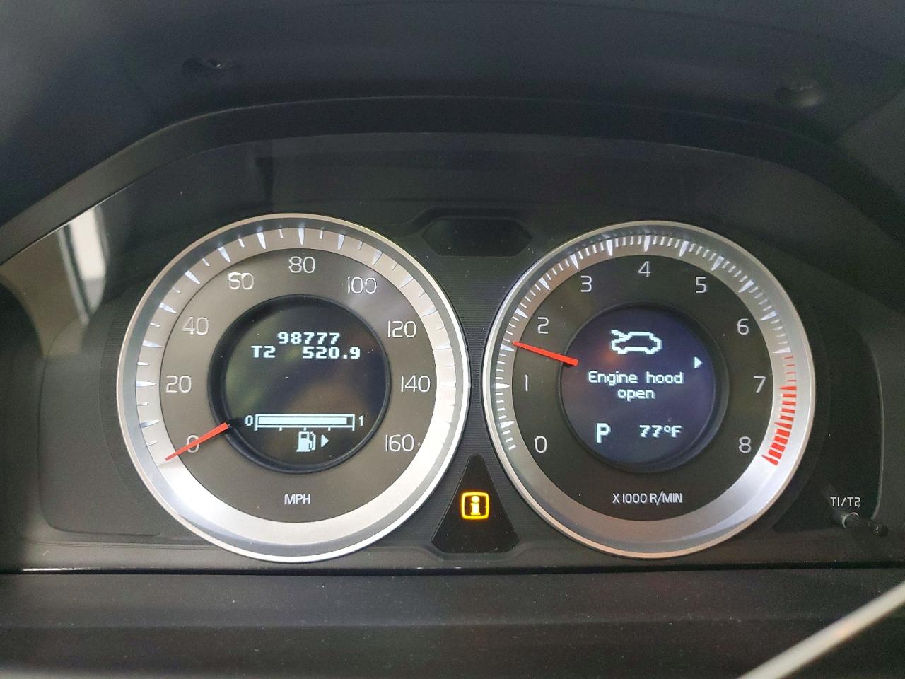 2012 Volvo S80 T6 Silver vin: YV1902AH0C1152960