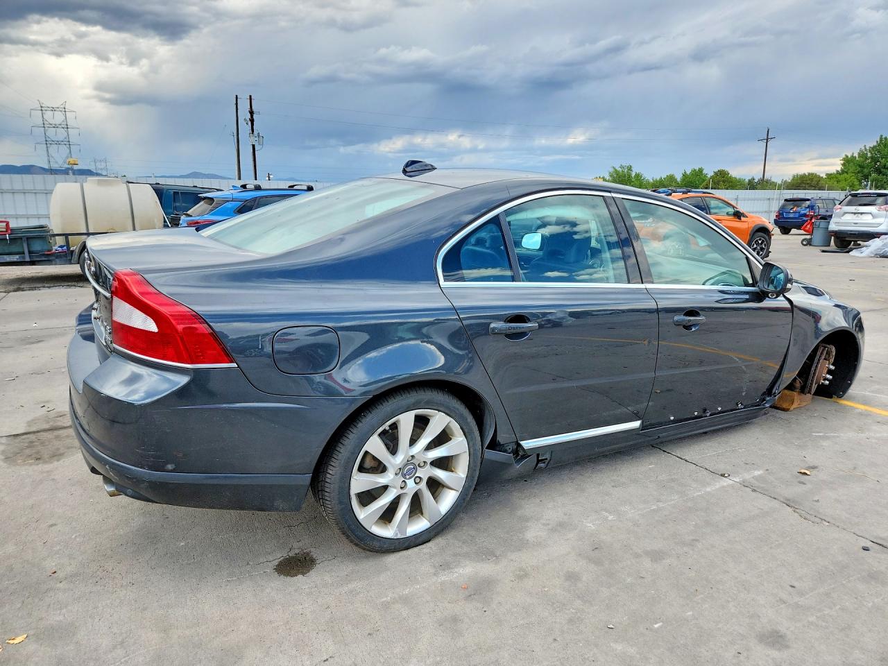 2012 Volvo S80 T6 Gray vin: YV1902AH0C1159410