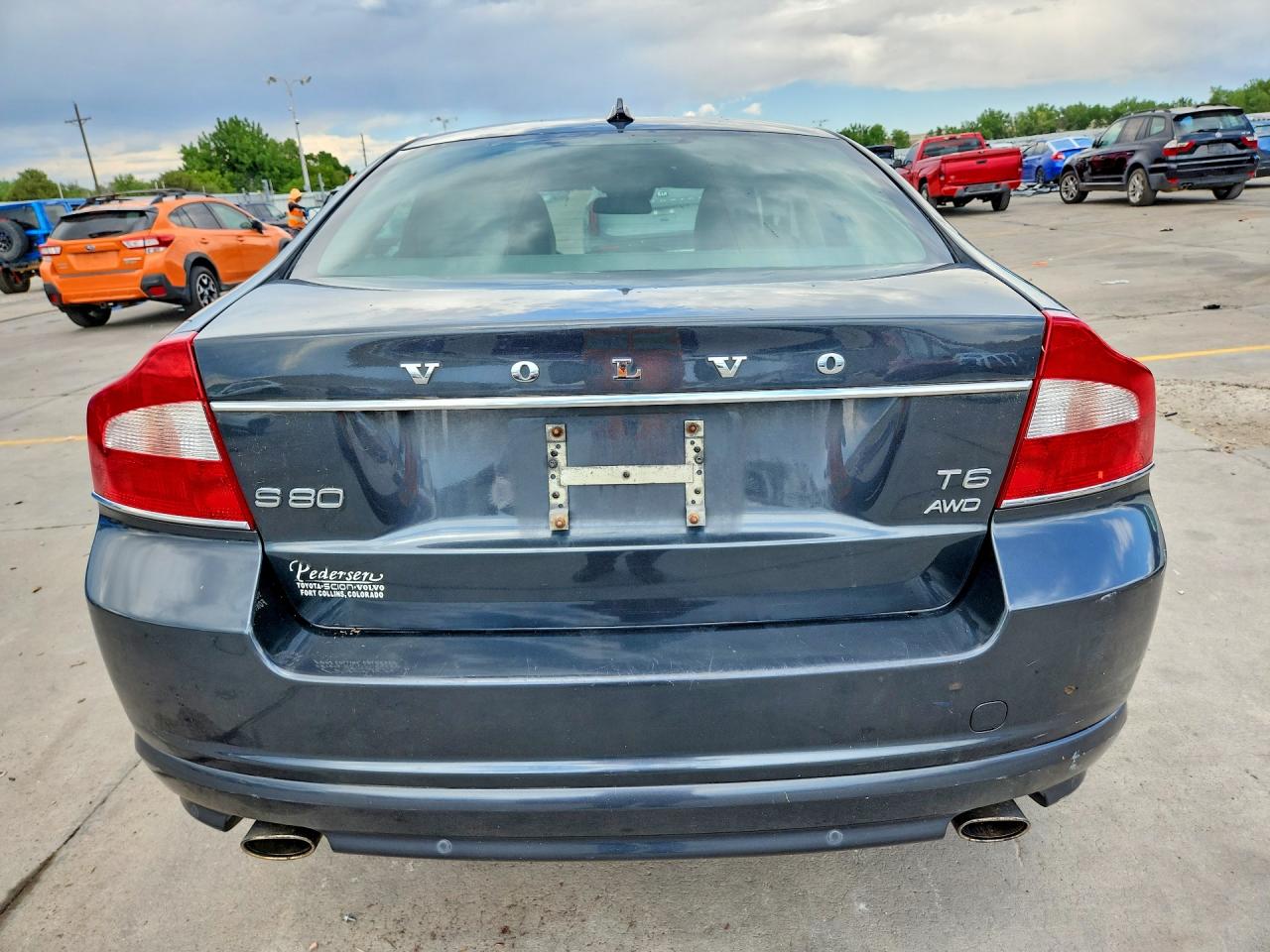 2012 Volvo S80 T6 Gray vin: YV1902AH0C1159410