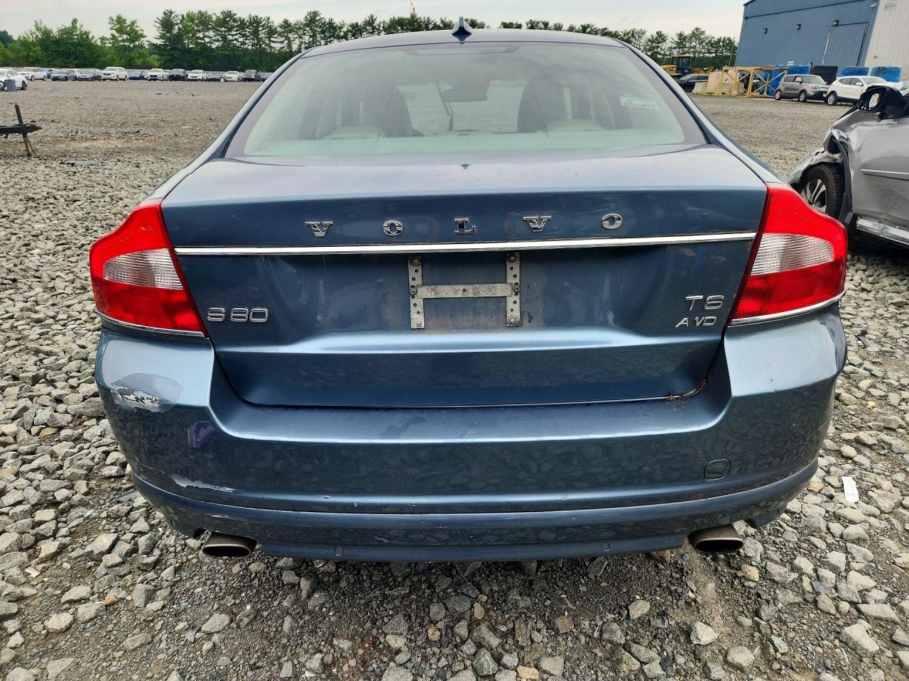 2012 Volvo S80 T6 Blue vin: YV1902AH0C1160430