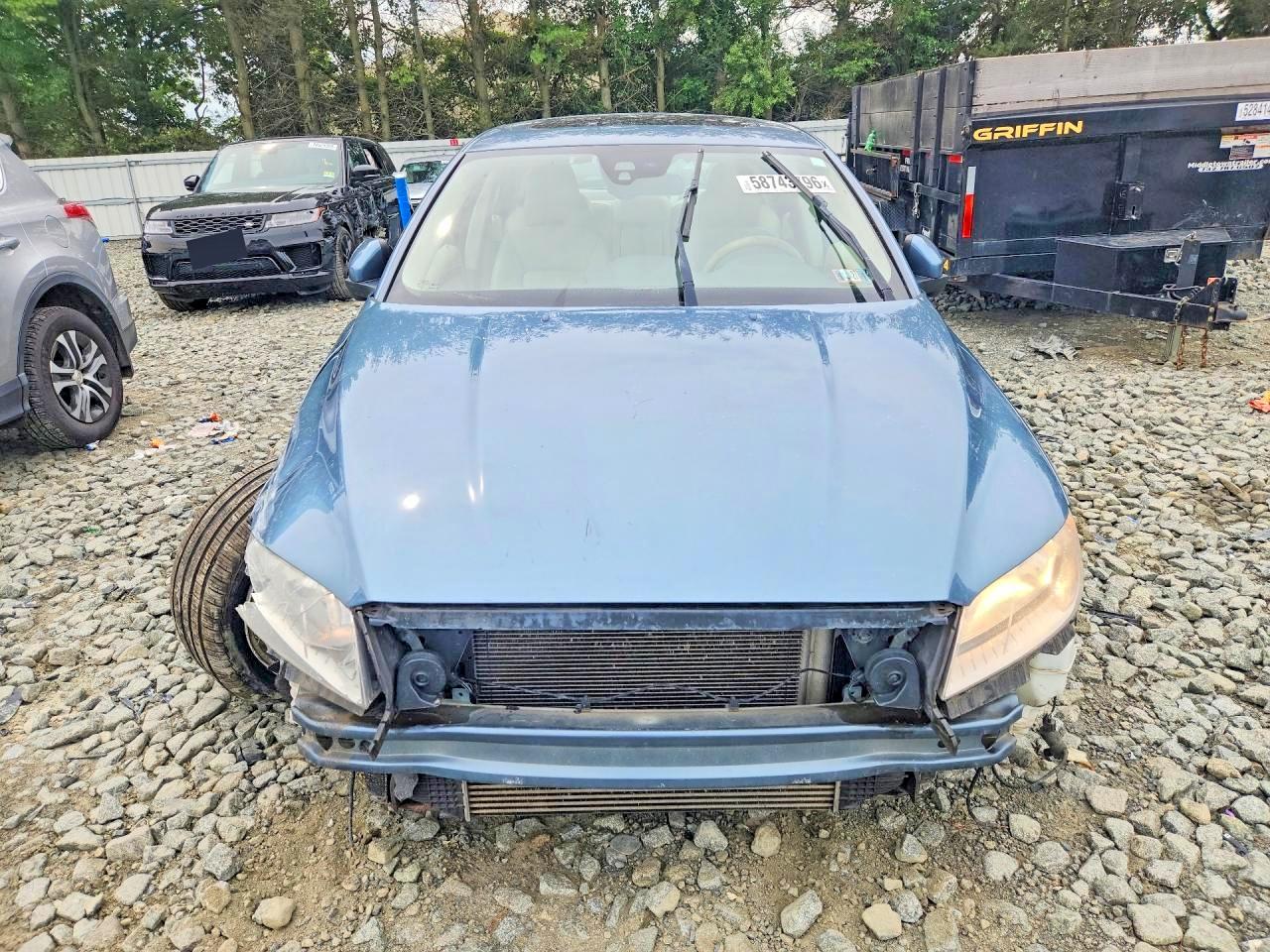 2012 Volvo S80 T6 Blue vin: YV1902AH0C1160430