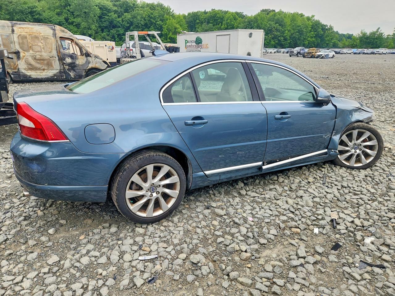 2012 Volvo S80 T6 Blue vin: YV1902AH0C1160430