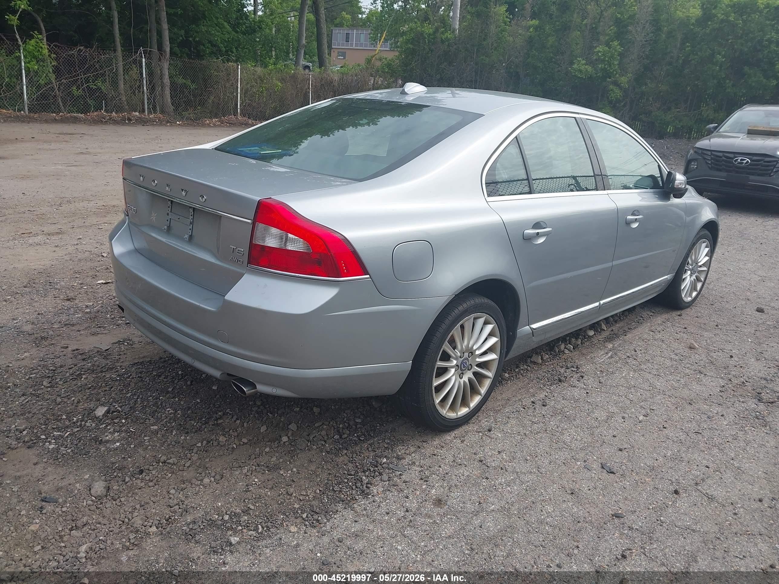 2011 Volvo S80 T6 Серебряный vin: YV1902AH4B1146027