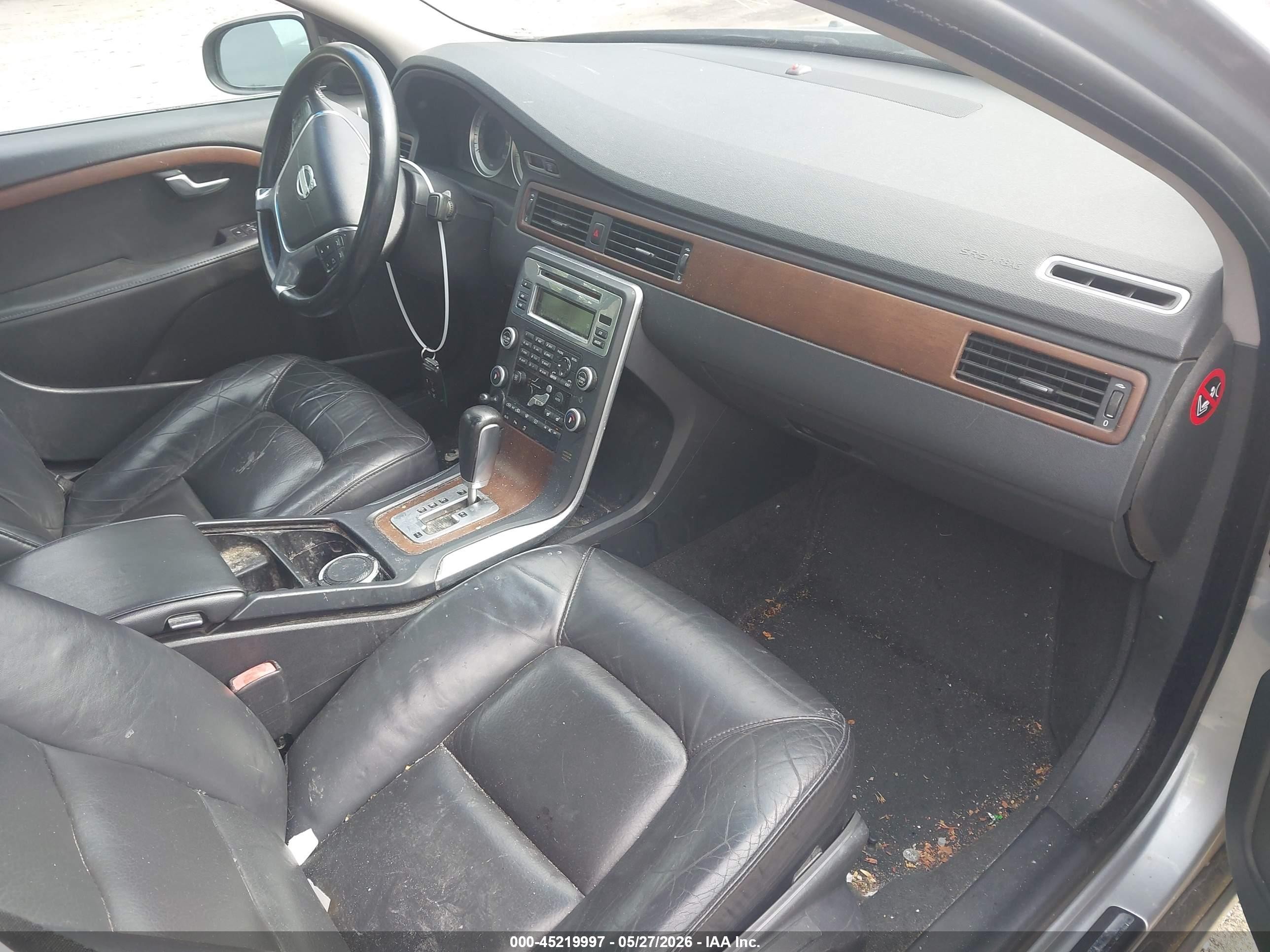 2011 Volvo S80 T6 Серебряный vin: YV1902AH4B1146027