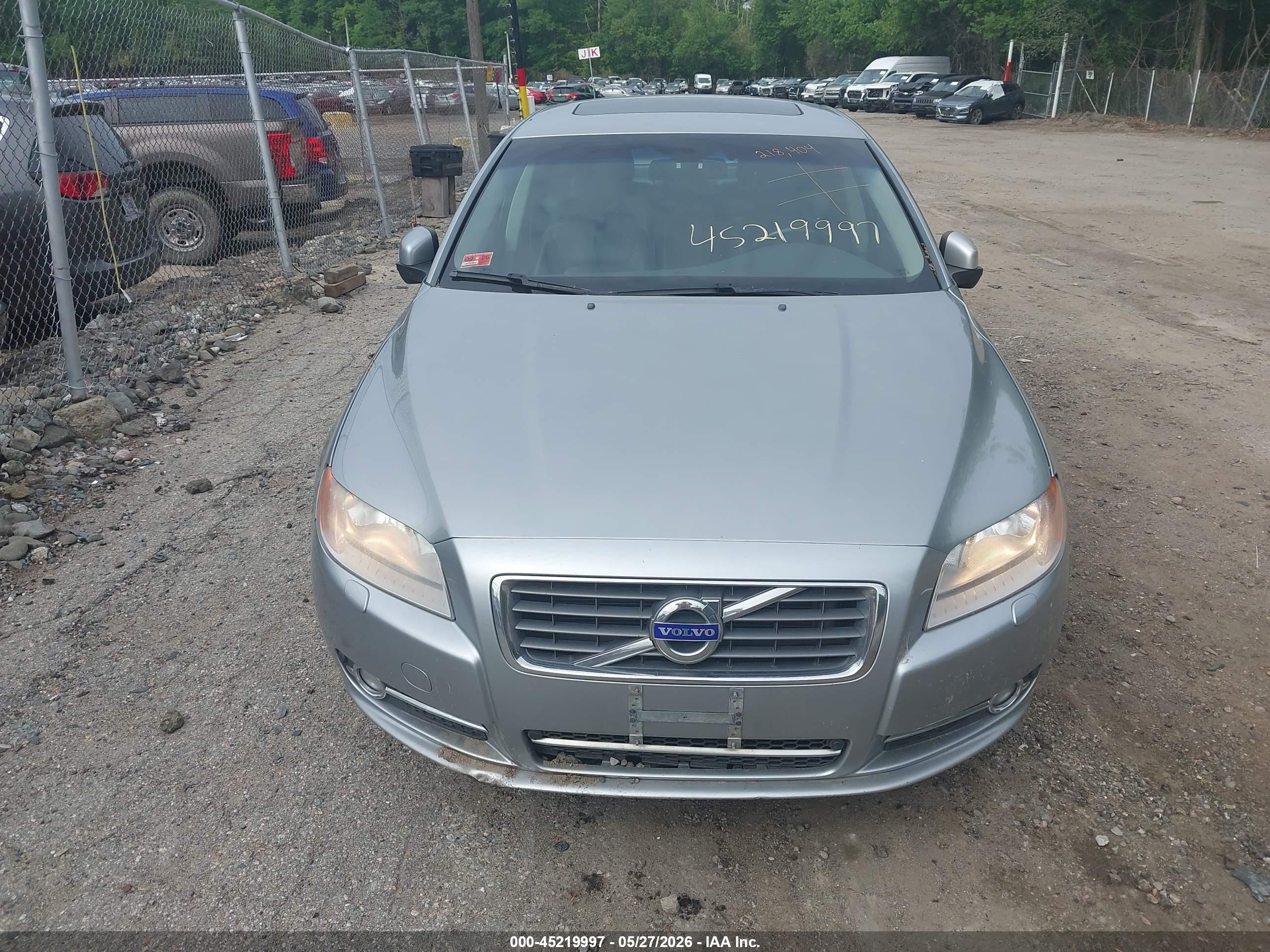 2011 Volvo S80 T6 Серебряный vin: YV1902AH4B1146027