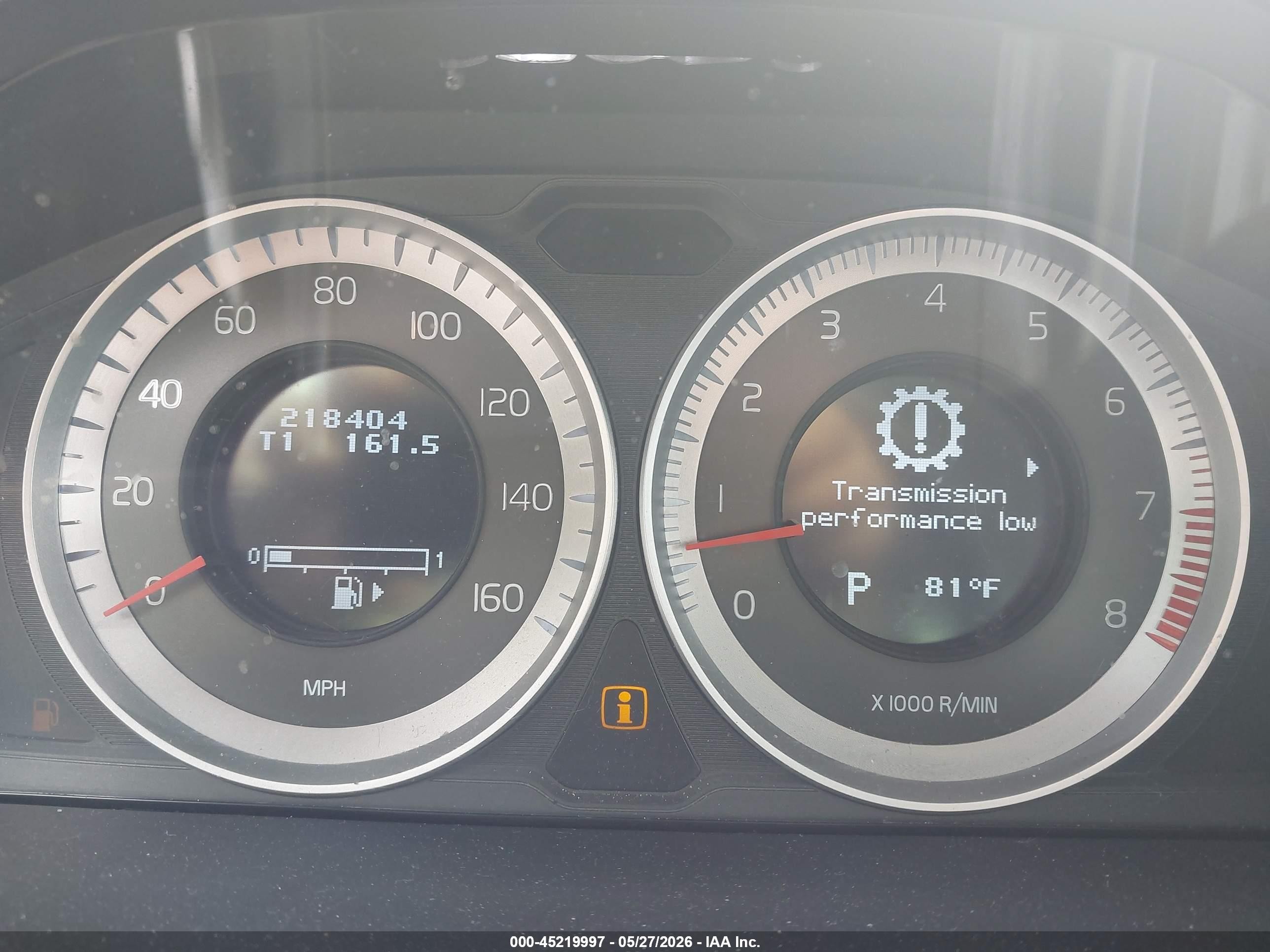 2011 Volvo S80 T6 Серебряный vin: YV1902AH4B1146027