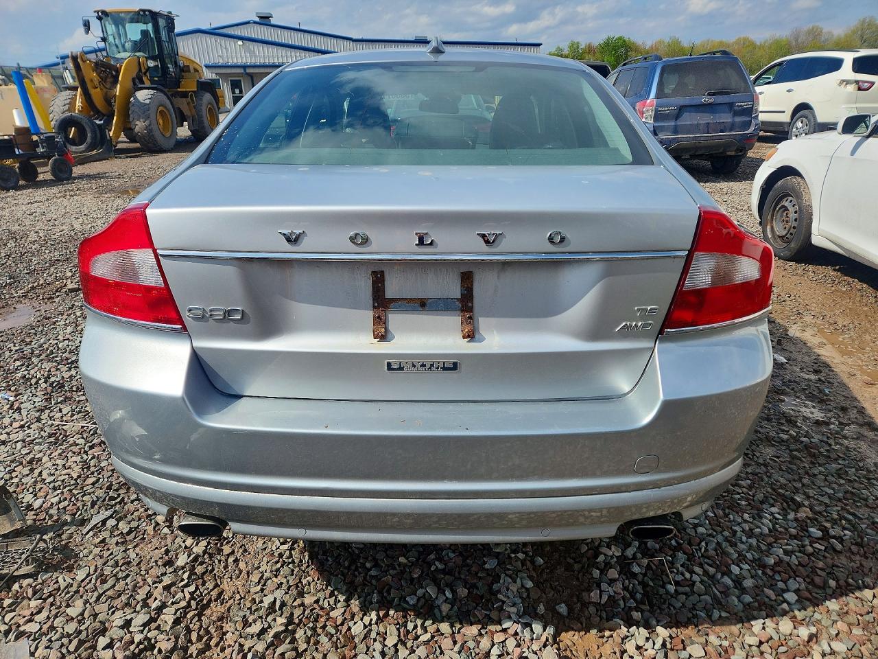 2012 Volvo S80 T6 Silver vin: YV1902AH4C1155649