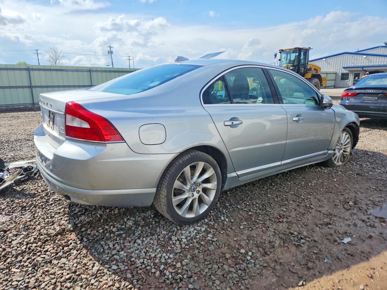 2012 Volvo S80 T6 Silver vin: YV1902AH4C1155649