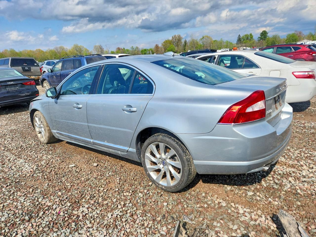 2012 Volvo S80 T6 Silver vin: YV1902AH4C1155649