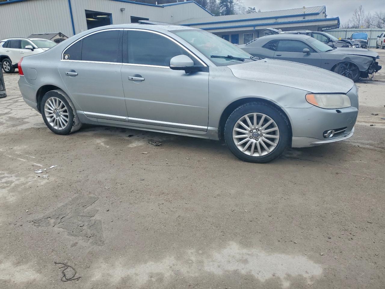 2012 Volvo S80 T6 Silver vin: YV1902AH6C1158214