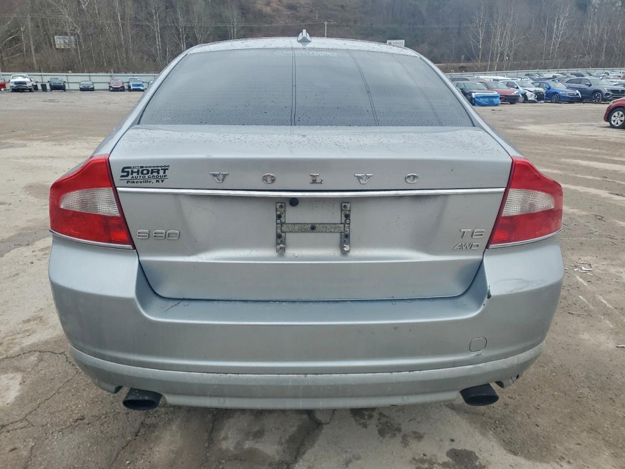 2012 Volvo S80 T6 Silver vin: YV1902AH6C1158214