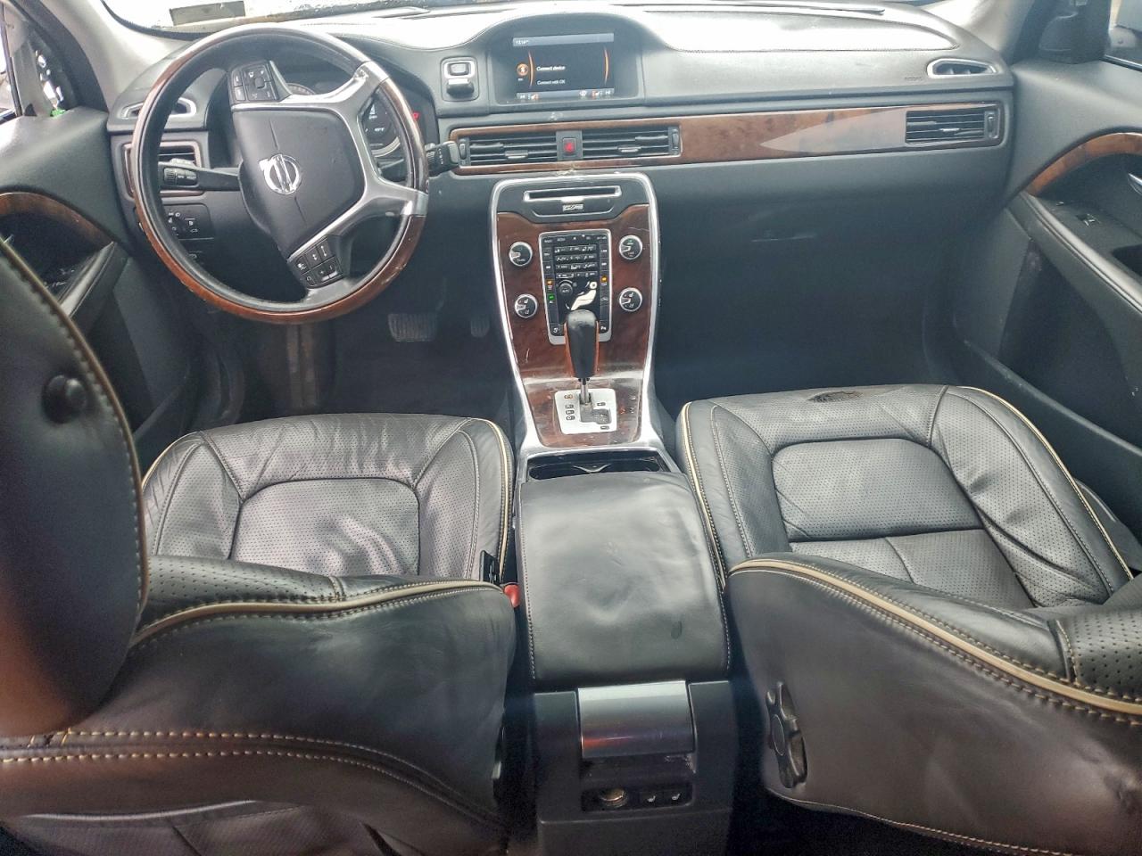 2012 Volvo S80 T6 Silver vin: YV1902AH6C1158214