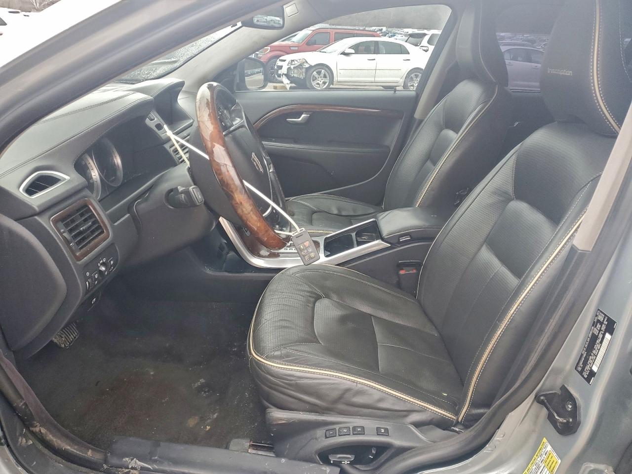 2012 Volvo S80 T6 Silver vin: YV1902AH6C1158214