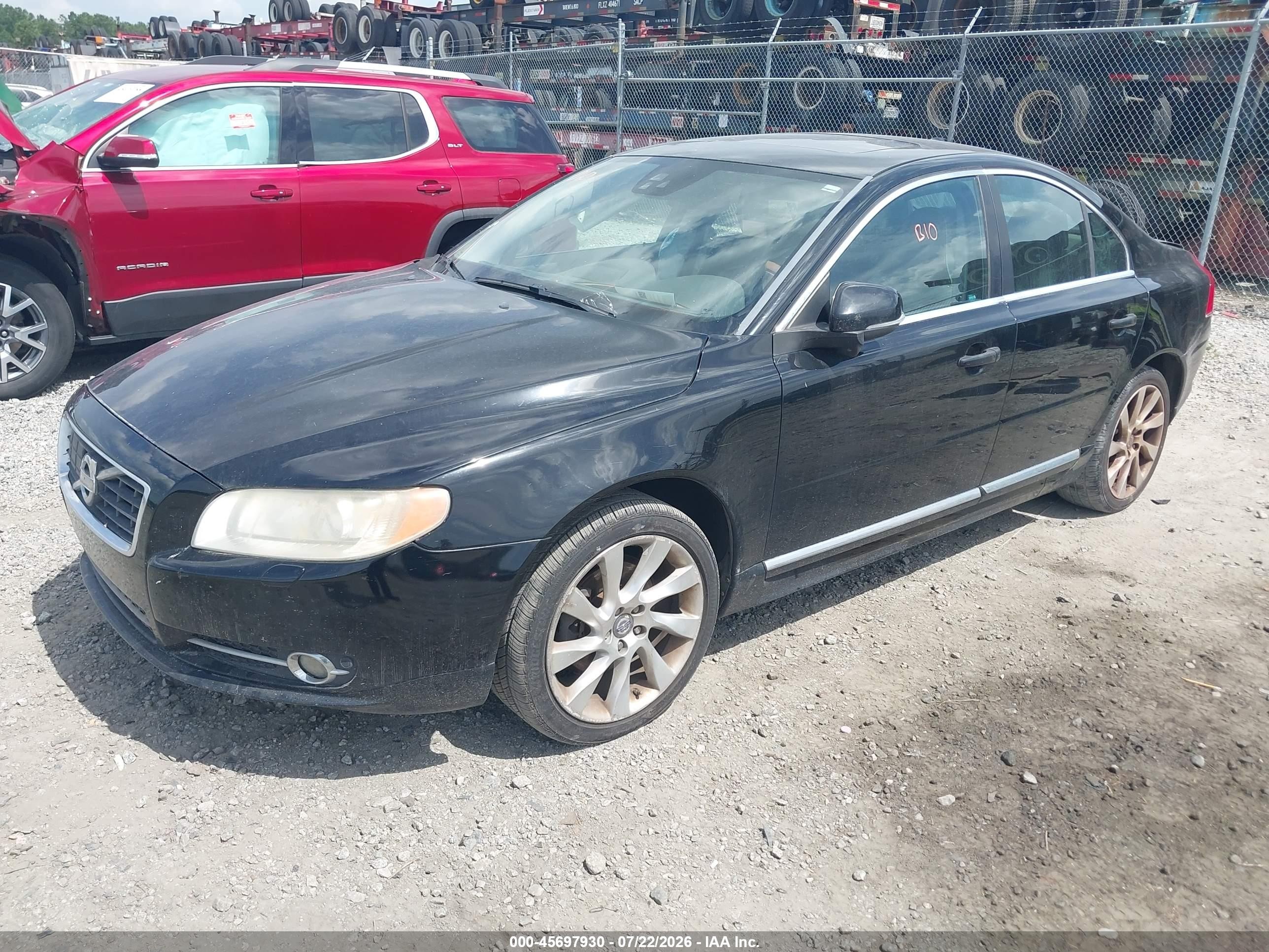 2013 Volvo S80 T6/t6 Platinum/t6 Premier Plus Black vin: YV1902AH6D1165830