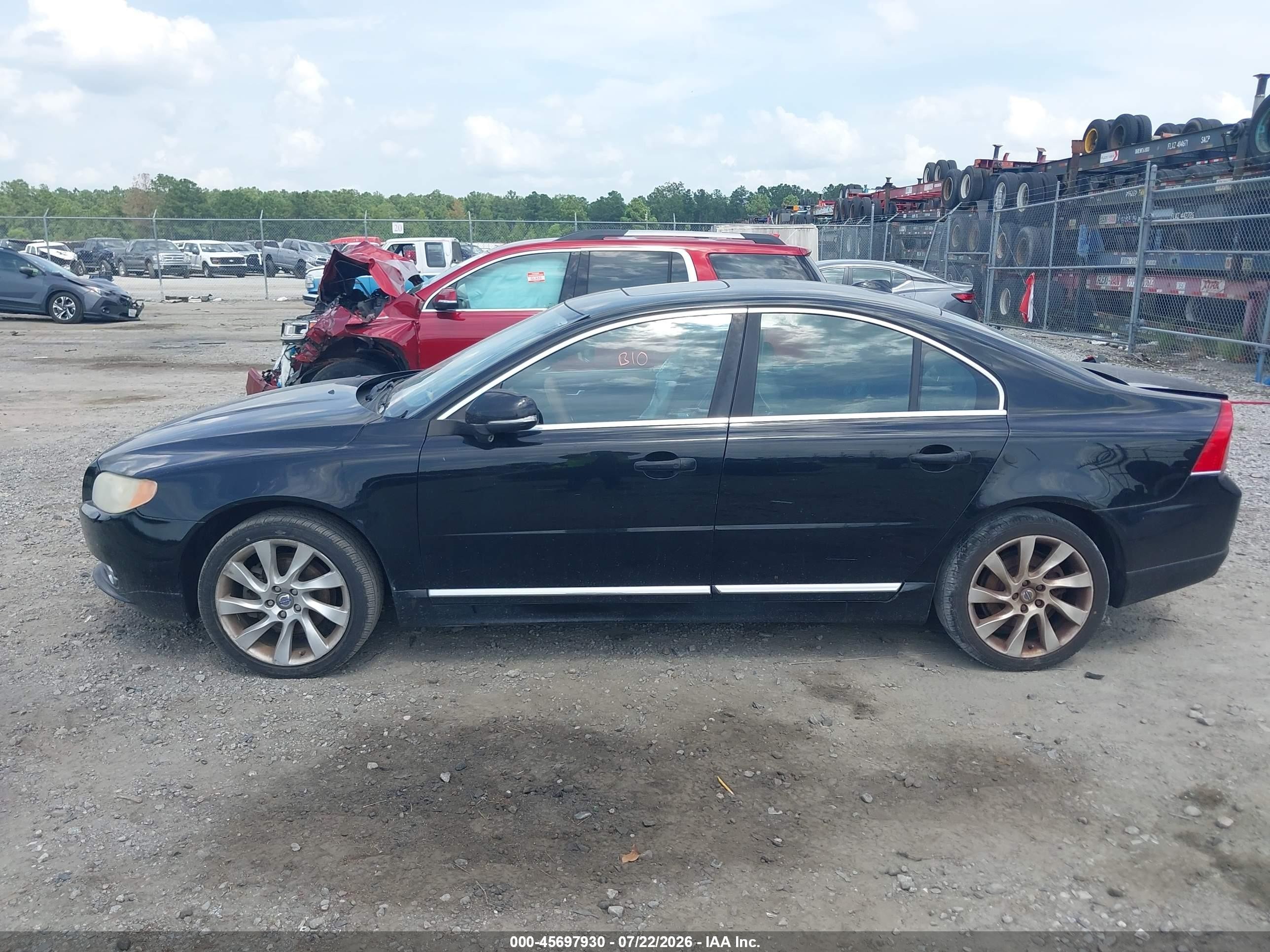 2013 Volvo S80 T6/t6 Platinum/t6 Premier Plus Black vin: YV1902AH6D1165830