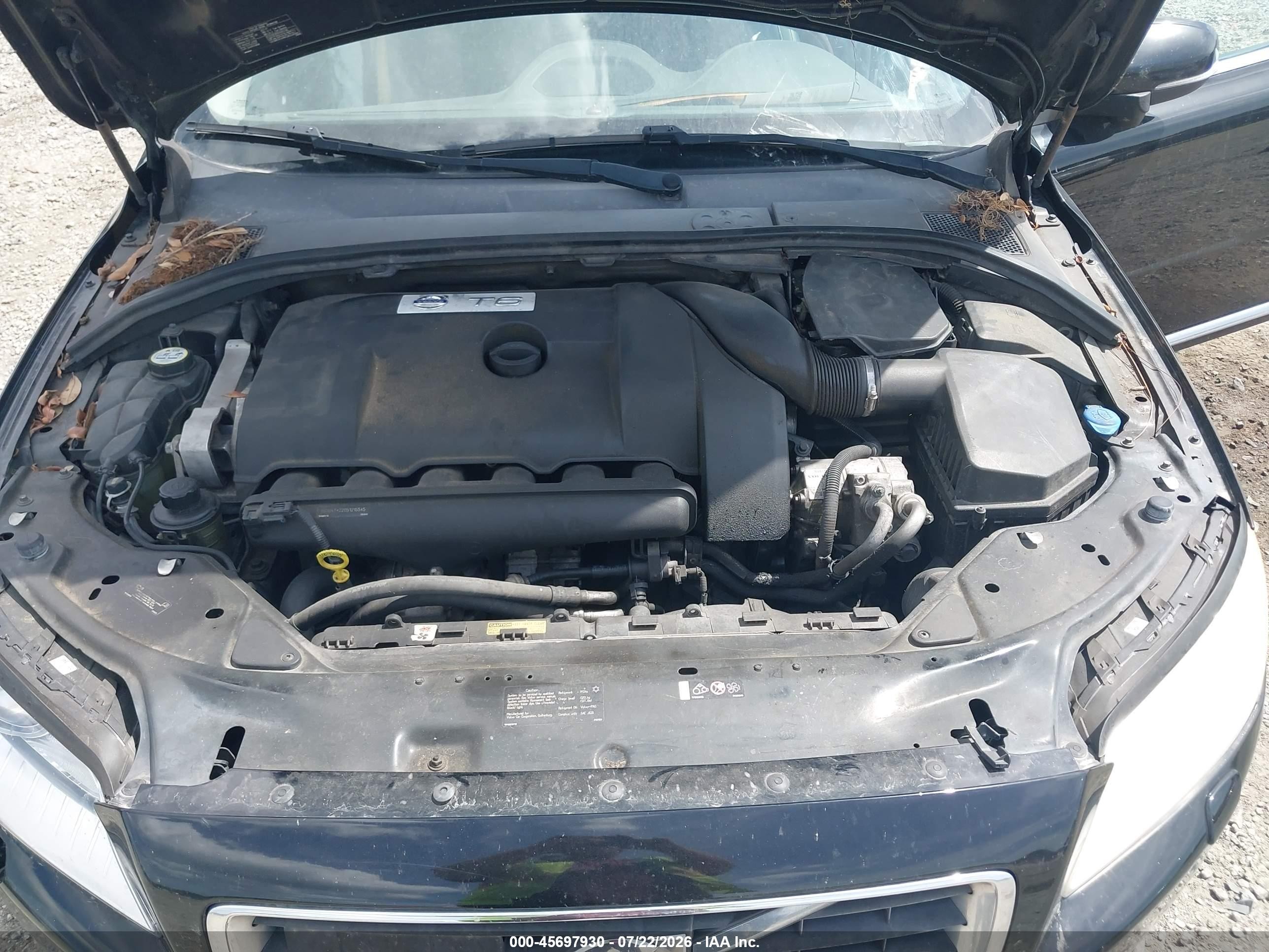 2013 Volvo S80 T6/t6 Platinum/t6 Premier Plus Black vin: YV1902AH6D1165830