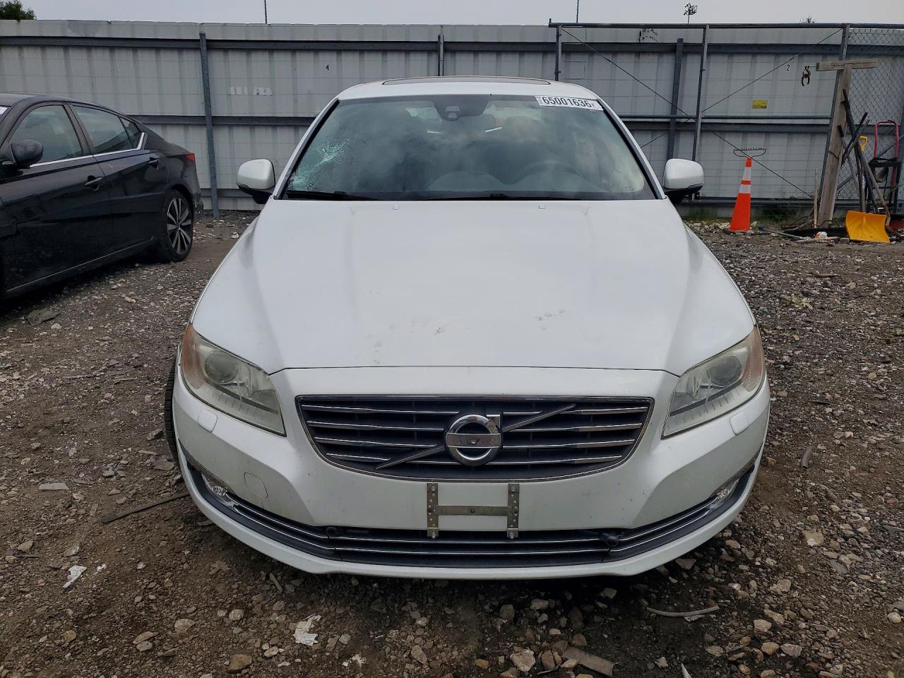 2014 Volvo S80 T6 White vin: YV1902AH7E1178698