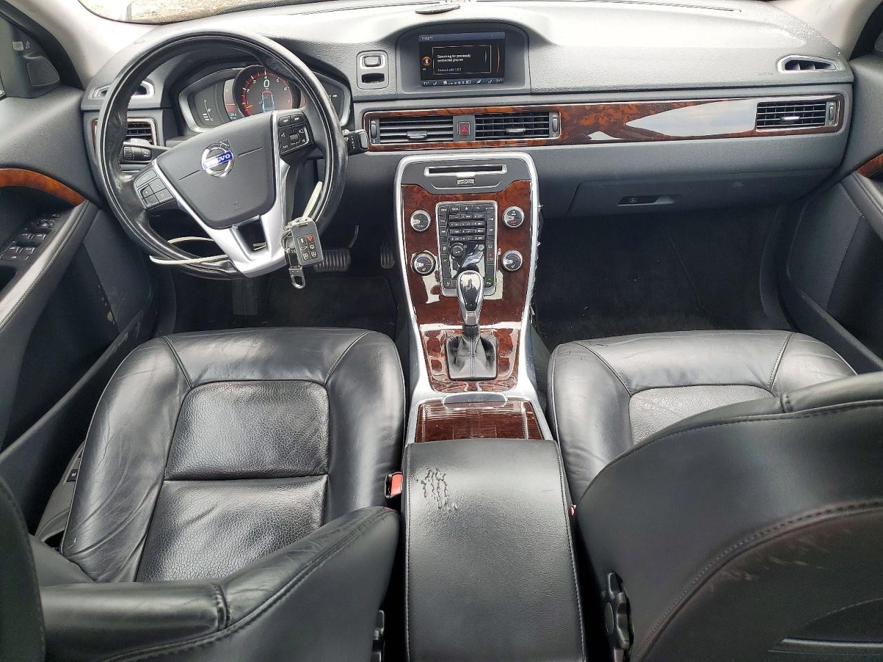 2014 Volvo S80 T6 White vin: YV1902AH7E1178698