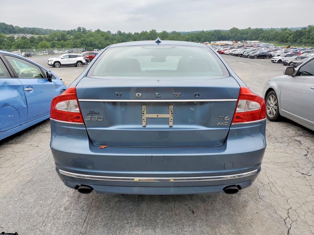 2014 Volvo S80 T6 Blue vin: YV1902AH7E1178961