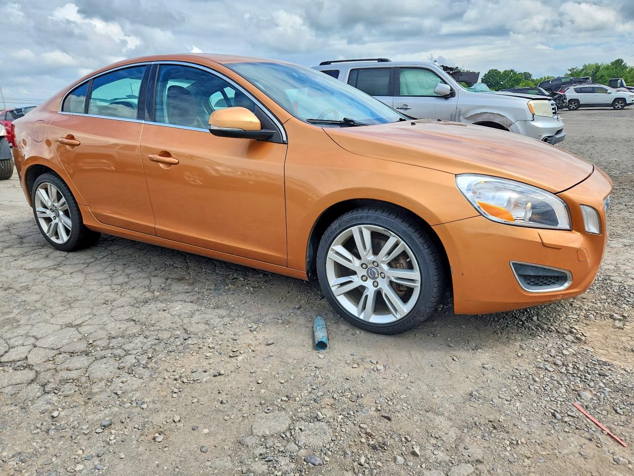 2011 Volvo S60 T6 Orange vin: YV1902FH0B2007855