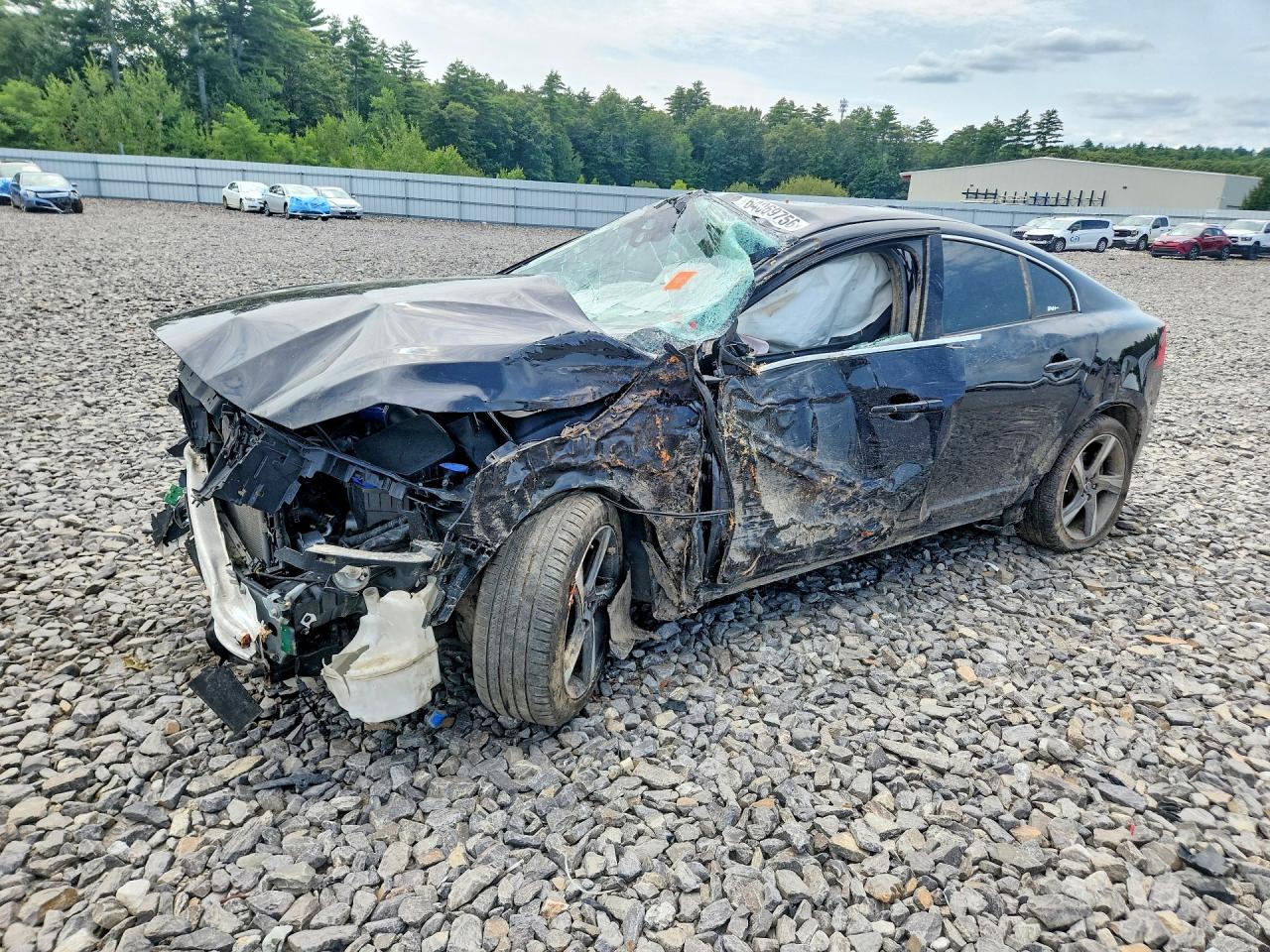 2014 Volvo S60 T6 Black vin: YV1902FH1E2286849