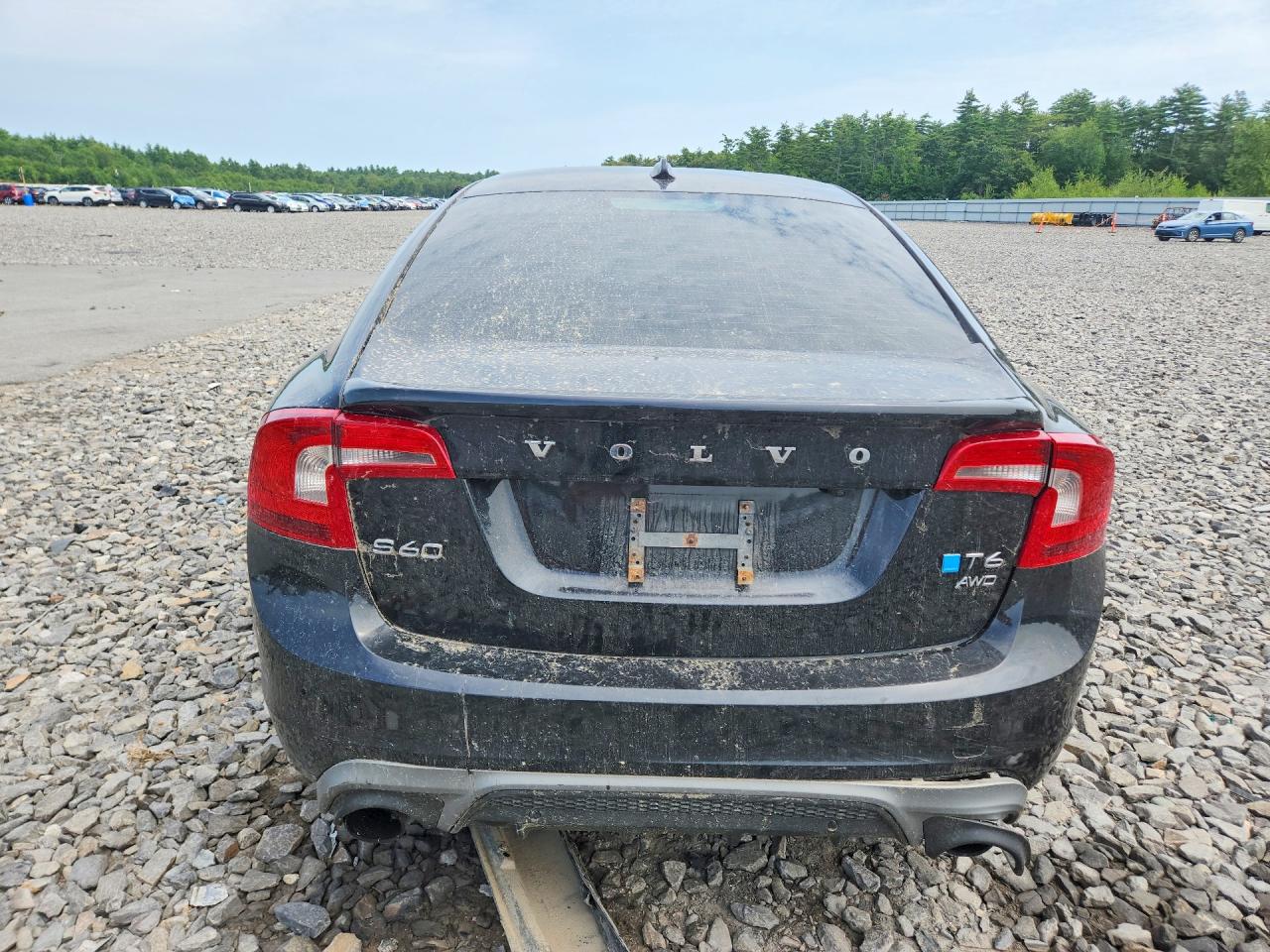 2014 Volvo S60 T6 Black vin: YV1902FH1E2286849
