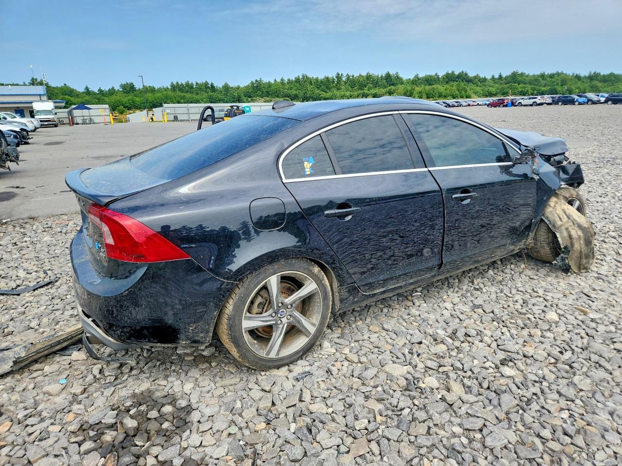 2014 Volvo S60 T6 Black vin: YV1902FH1E2286849