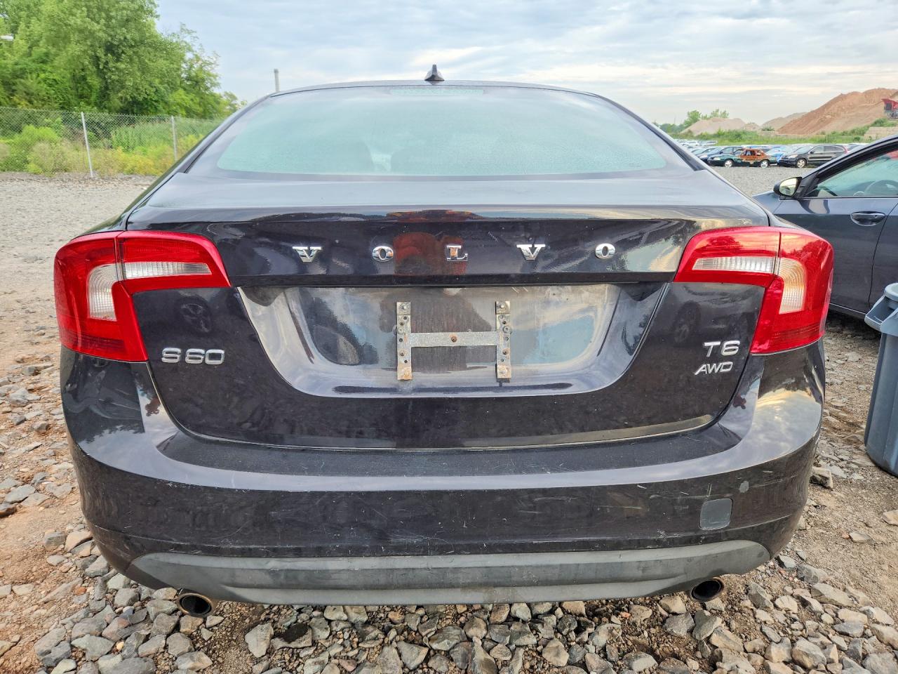 2011 Volvo S60 T6 Black vin: YV1902FH2B2016248