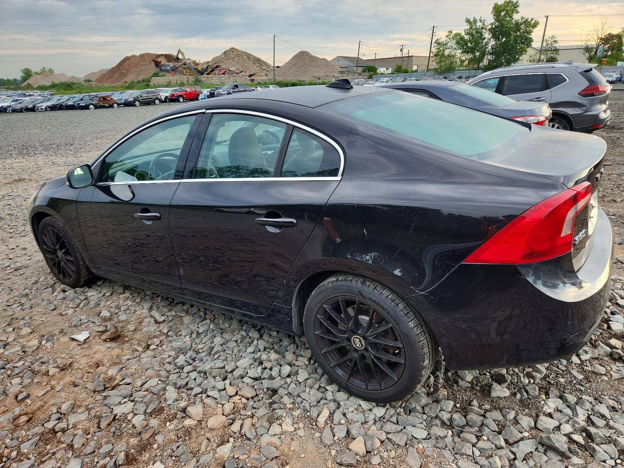 2011 Volvo S60 T6 Black vin: YV1902FH2B2016248