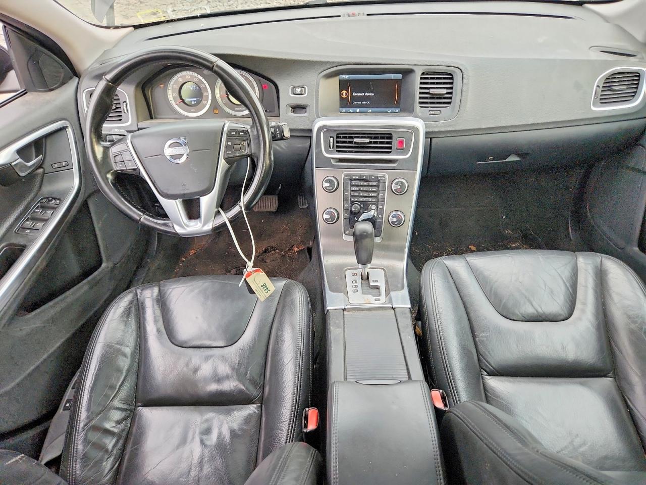 2011 Volvo S60 T6 Black vin: YV1902FH2B2016248