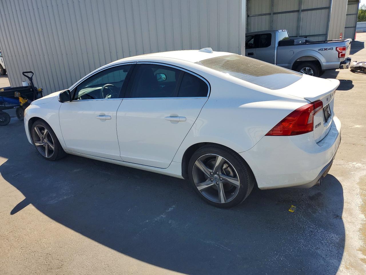 2012 Volvo S60 T6 White vin: YV1902FH2C2084082