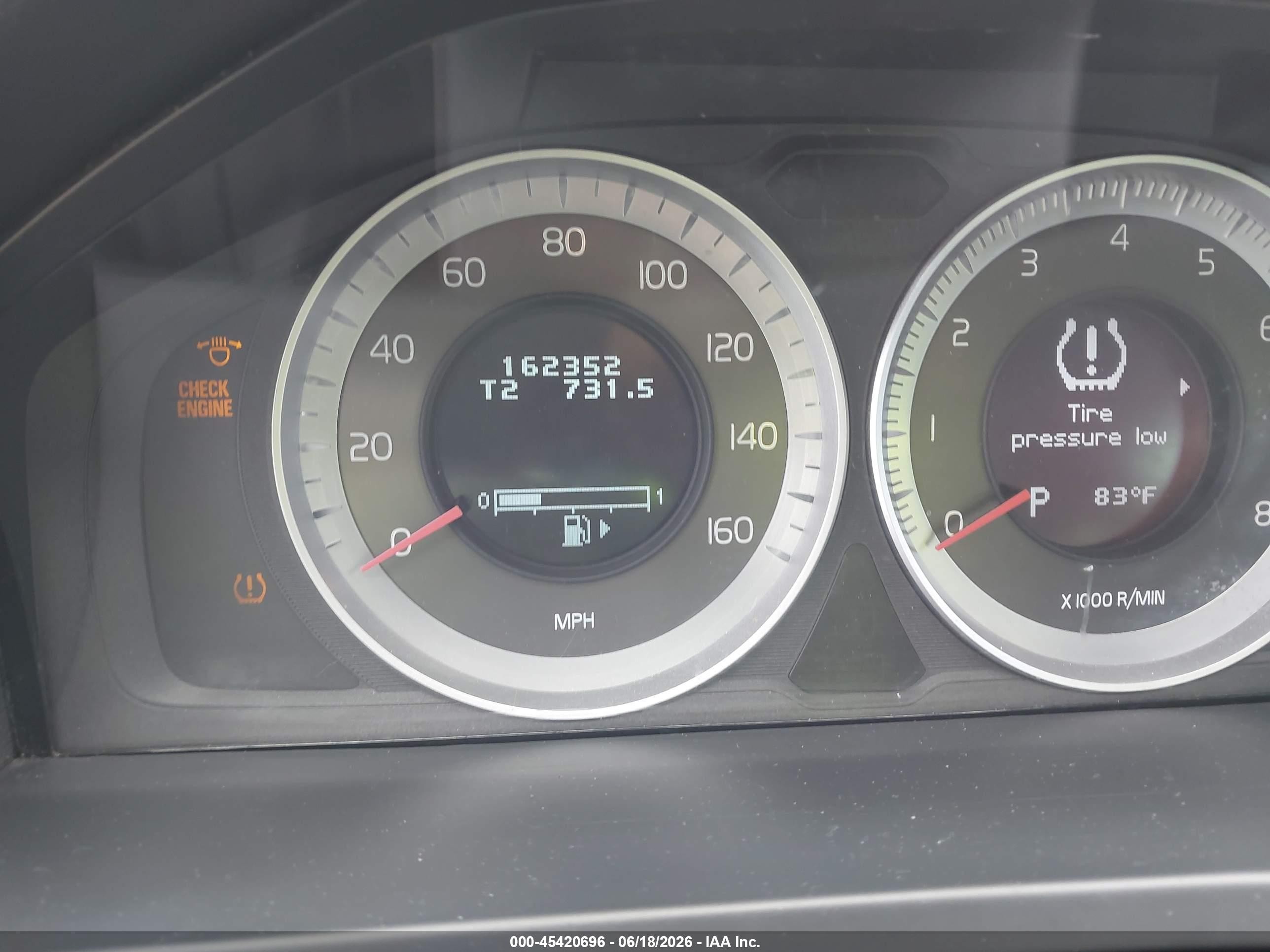 2012 Volvo S60 T6 Silver vin: YV1902FH3C2055416