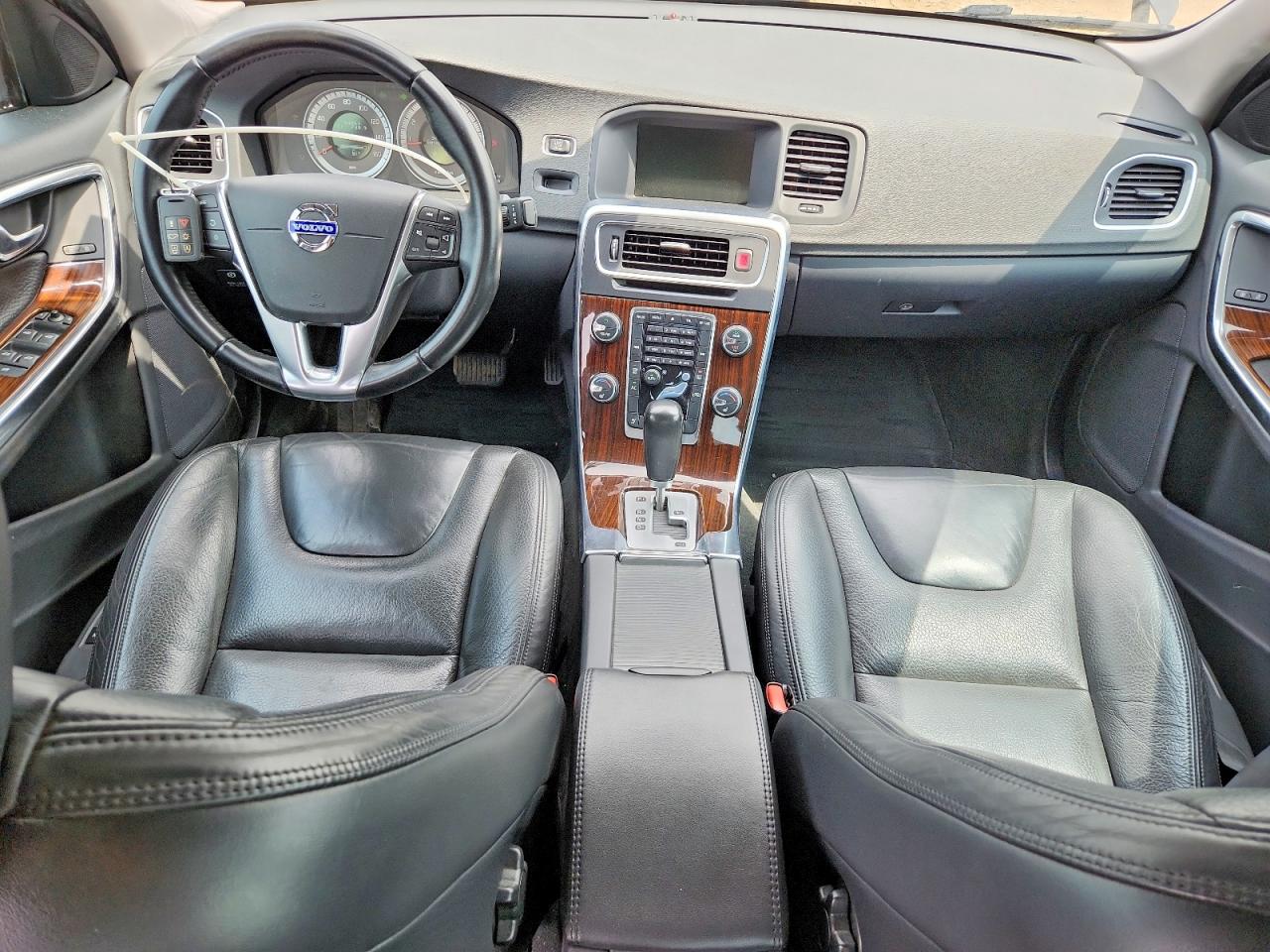 2012 Volvo S60 T6 Black vin: YV1902FH3C2140224