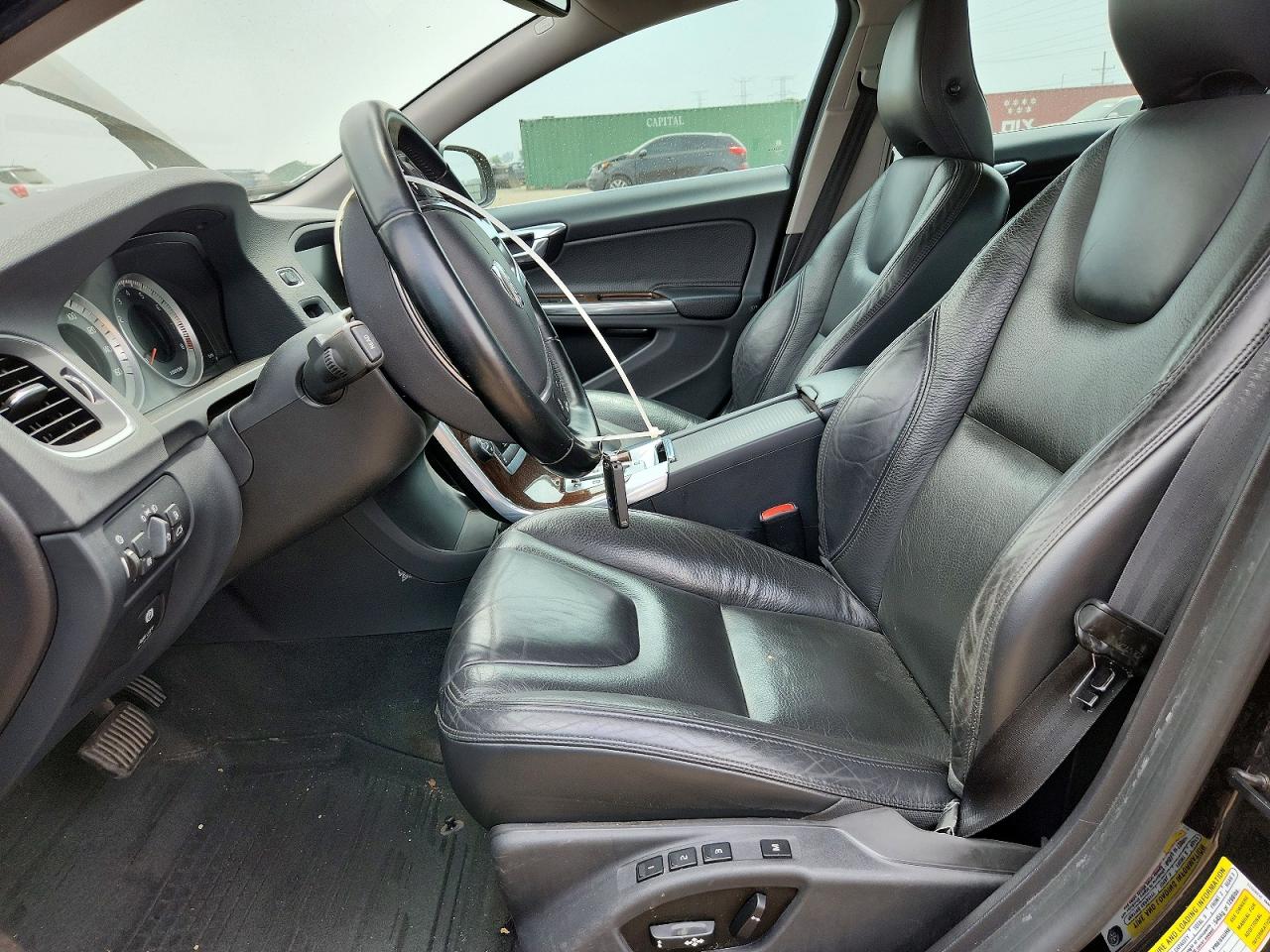 2012 Volvo S60 T6 Black vin: YV1902FH3C2140224
