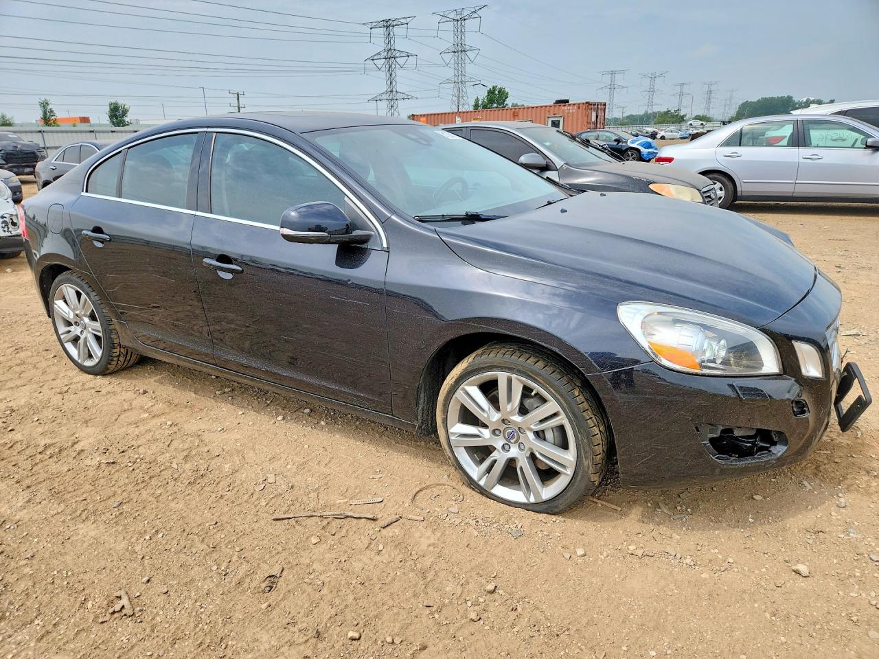 2012 Volvo S60 T6 Black vin: YV1902FH3C2140224