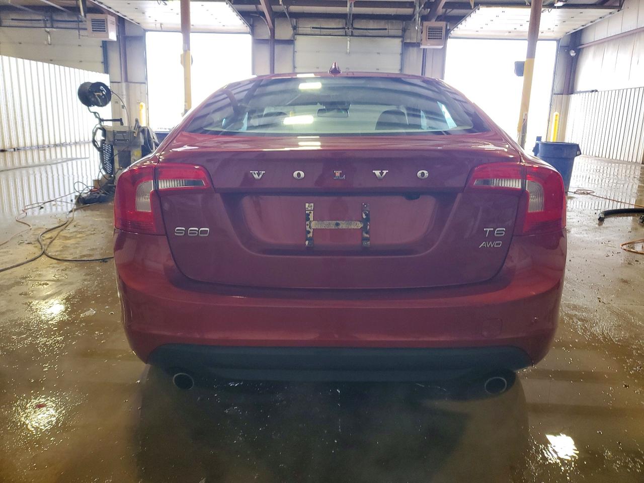2012 Volvo S60 T6 Бордовый vin: YV1902FH5C2079913