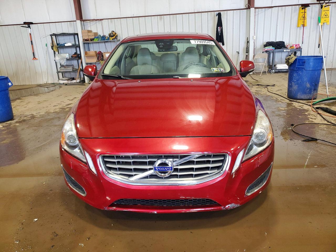 2012 Volvo S60 T6 Бордовый vin: YV1902FH5C2079913