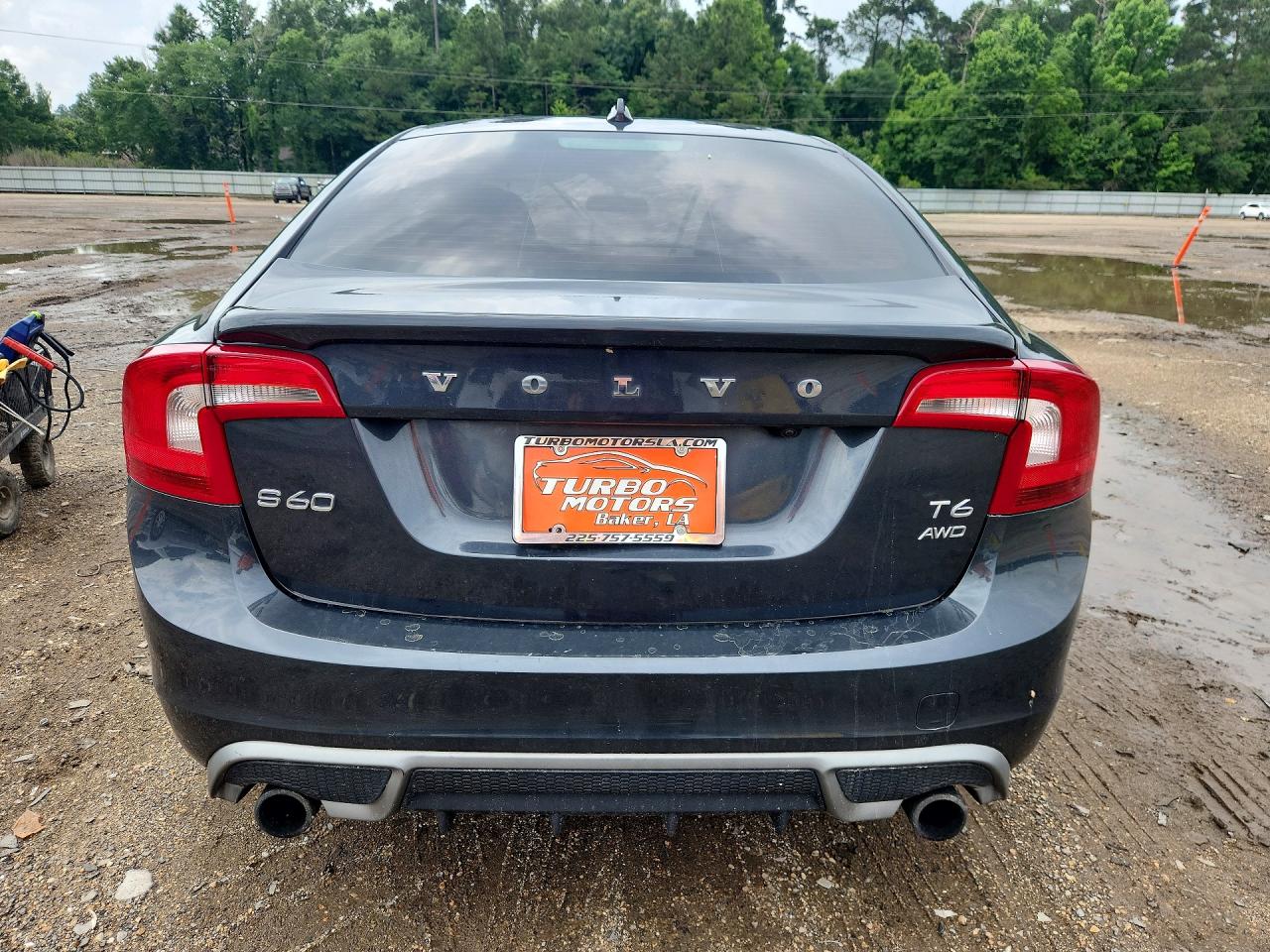 2013 Volvo S60 T6 Charcoal vin: YV1902FH6D2175602