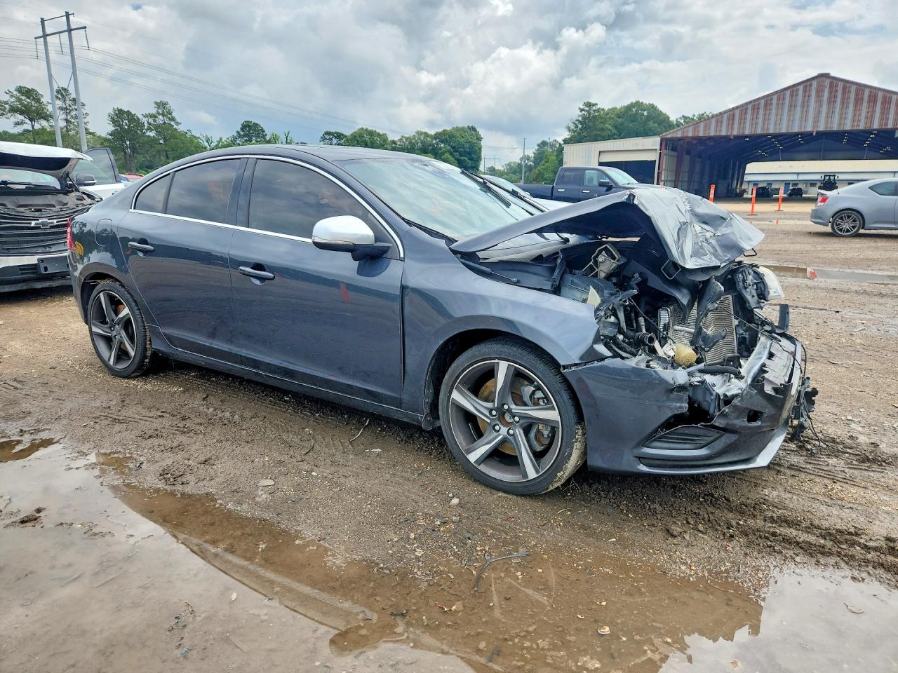 2013 Volvo S60 T6 Charcoal vin: YV1902FH6D2175602