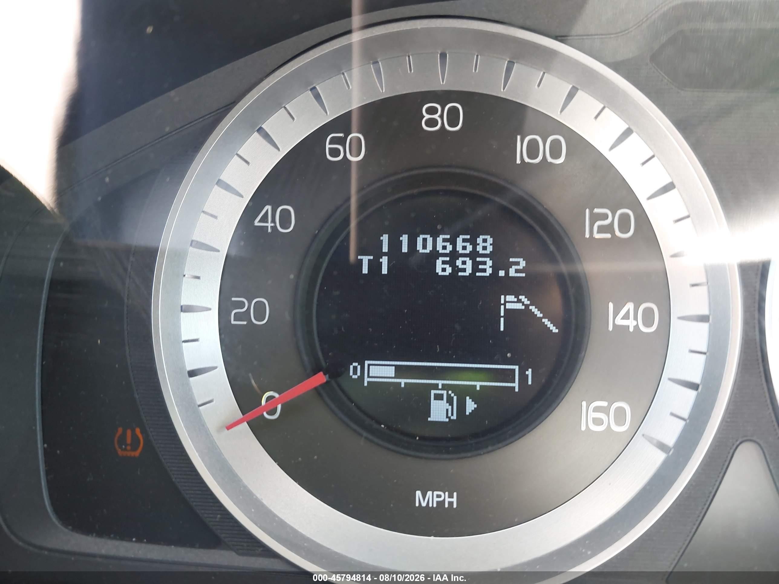 2012 Volvo S60 T6 Silver vin: YV1902FH7C2038909