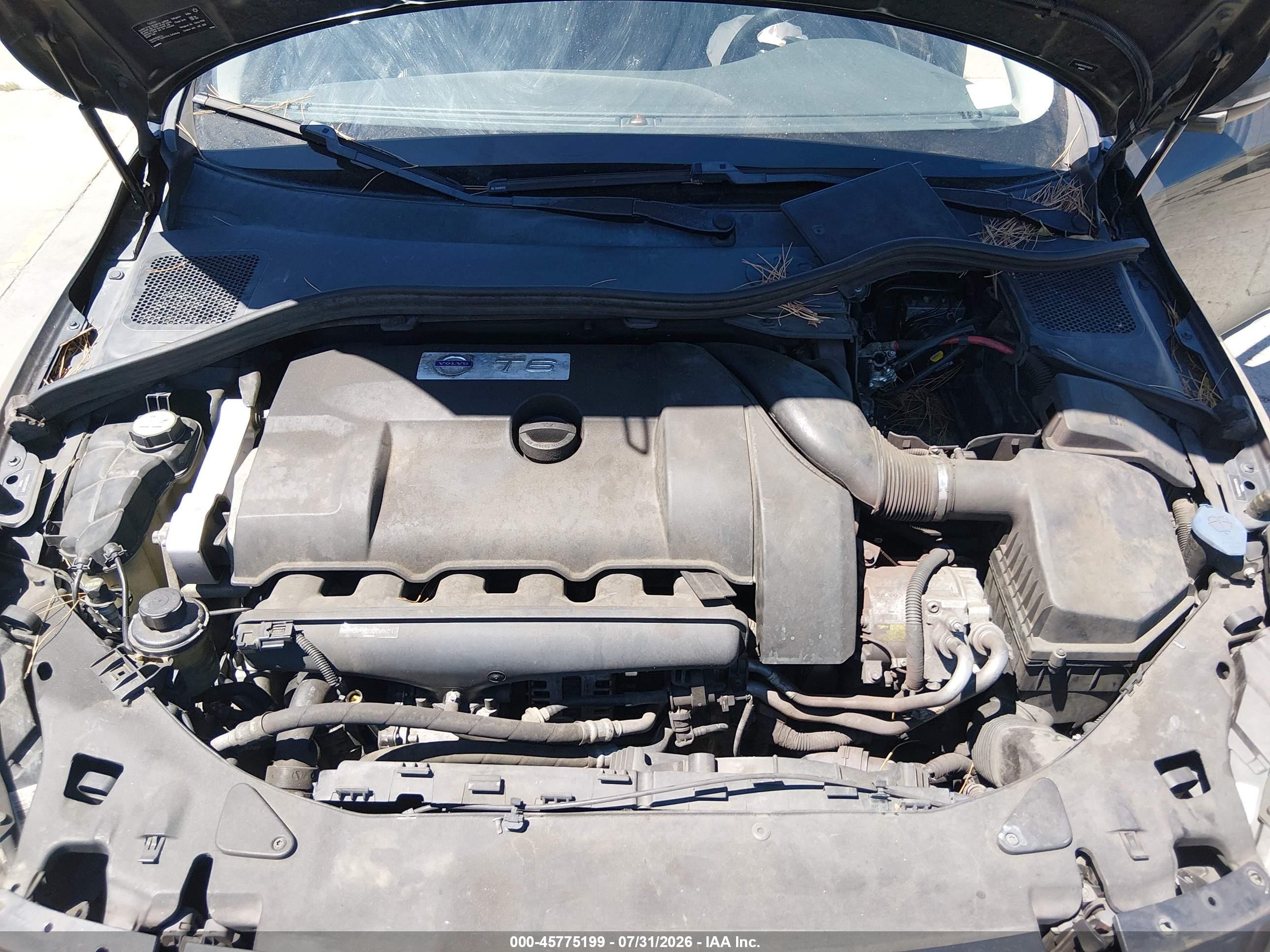 2012 Volvo S60 T6 Черный vin: YV1902FH7C2111678