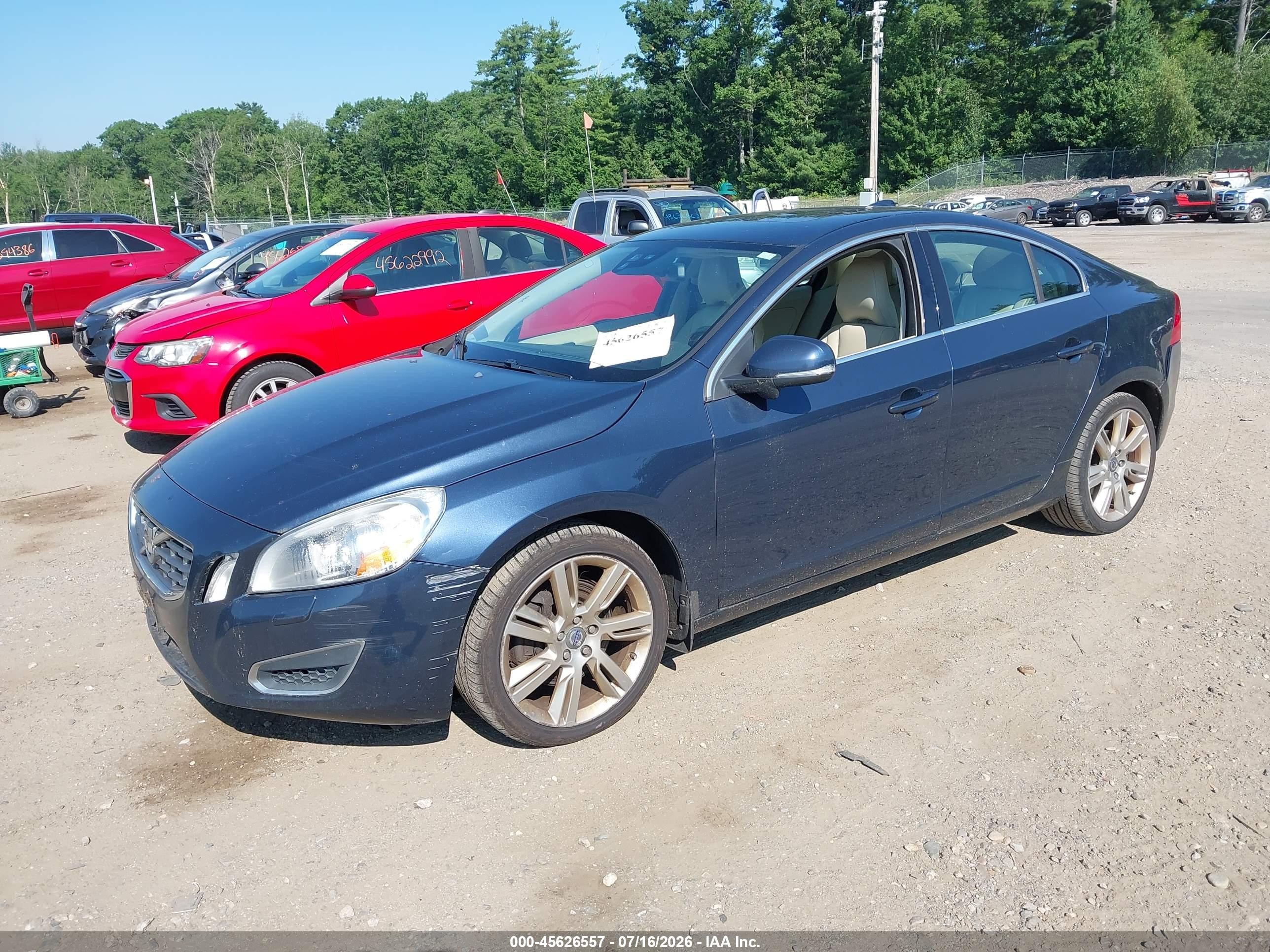 2012 Volvo S60 T6/t6 R-design/t6 W/moonroof Black vin: YV1902FH7C2128173