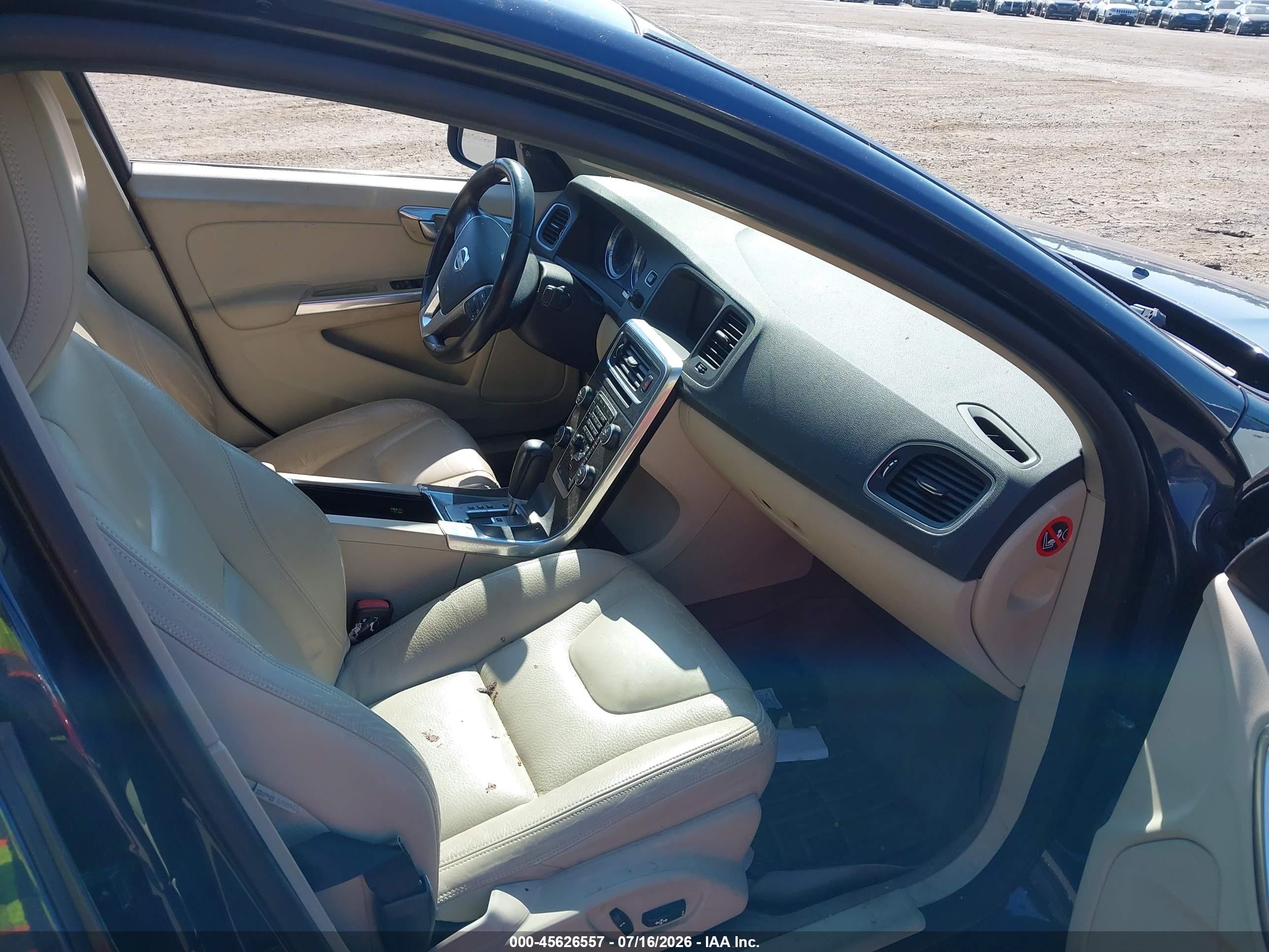 2012 Volvo S60 T6/t6 R-design/t6 W/moonroof Black vin: YV1902FH7C2128173