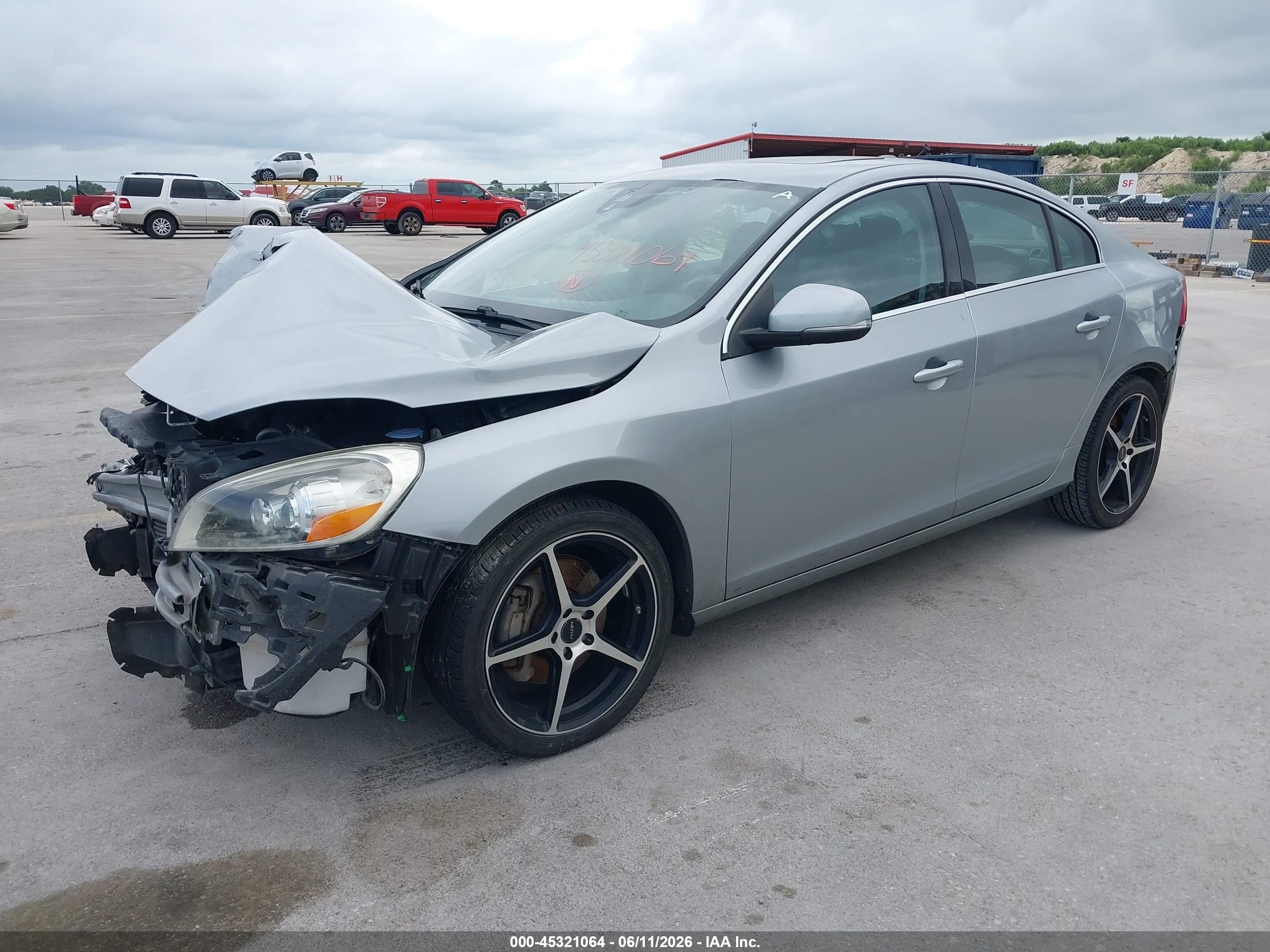 2012 Volvo S60 T6 Gray vin: YV1902FH7C2140209