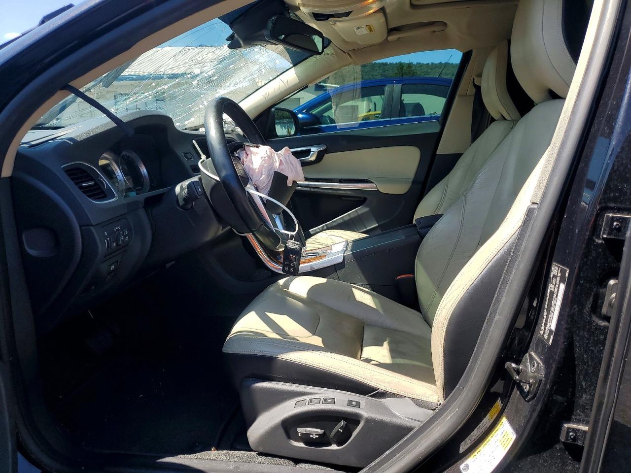 2012 Volvo S60 T6 Black vin: YV1902FH8C2037297