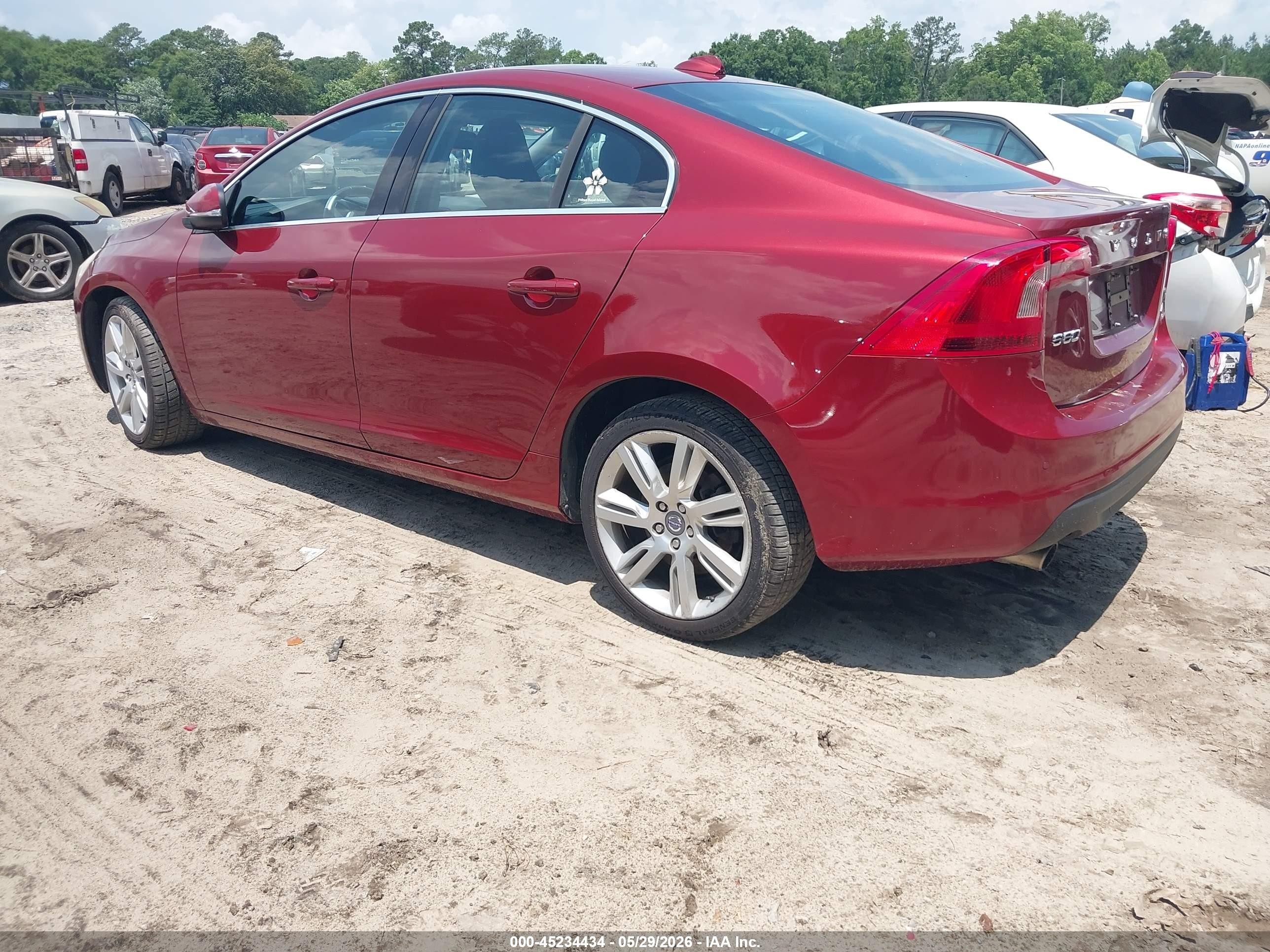 2012 Volvo S60 T6/t6 R-design Burgundy vin: YV1902FH8C2057629