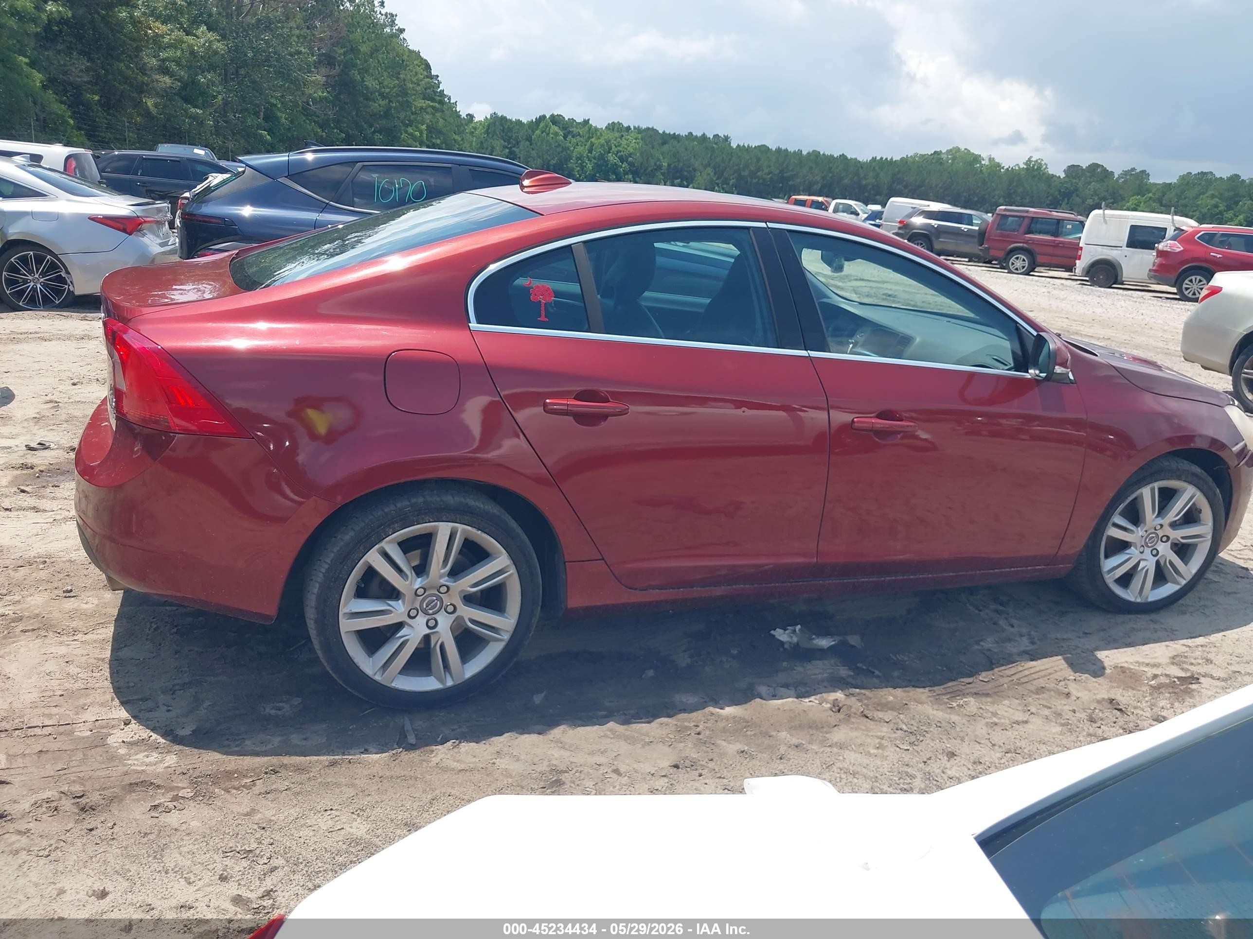 2012 Volvo S60 T6/t6 R-design Burgundy vin: YV1902FH8C2057629