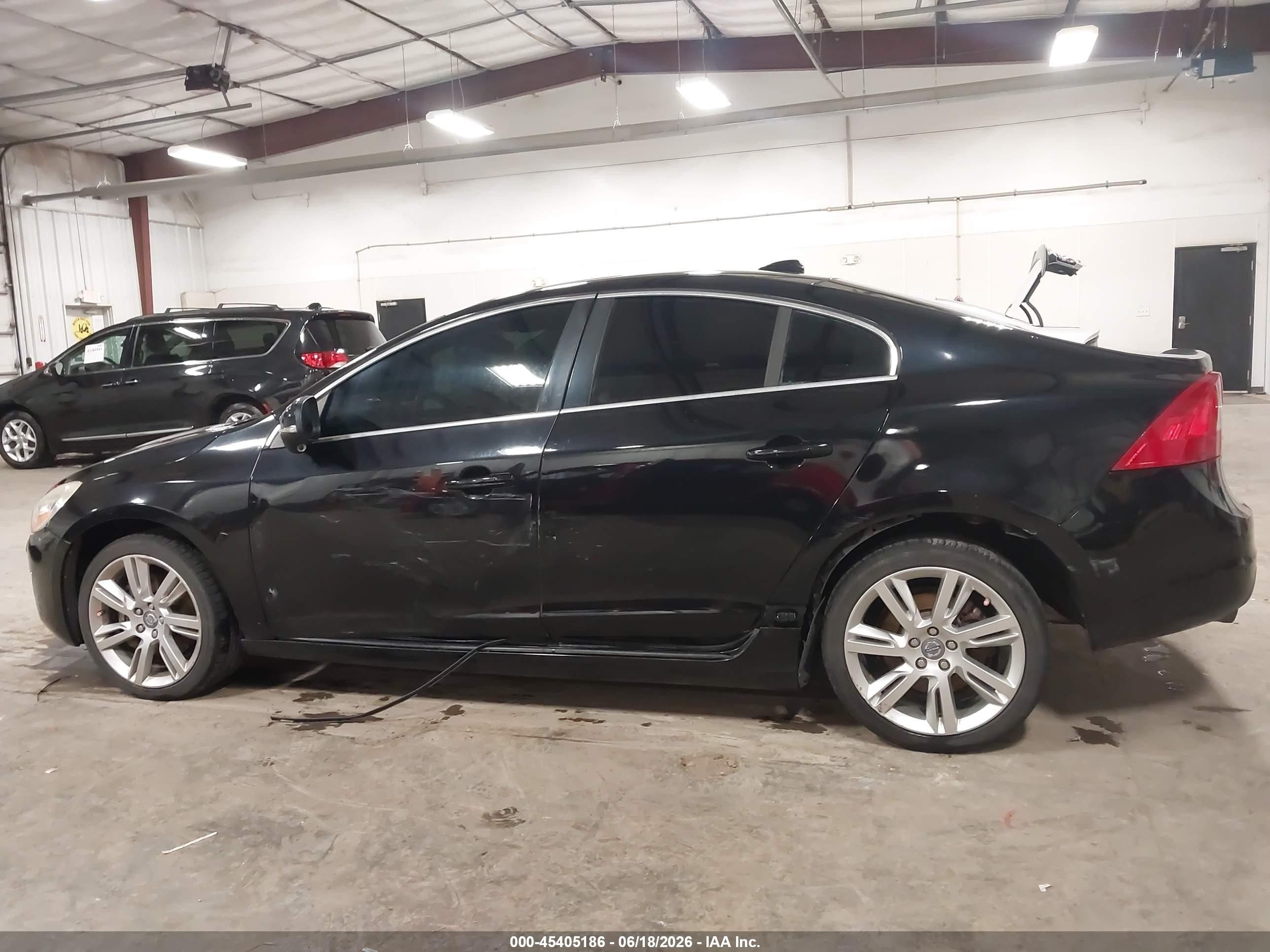 2012 Volvo S60 T6 Black vin: YV1902FH8C2089951